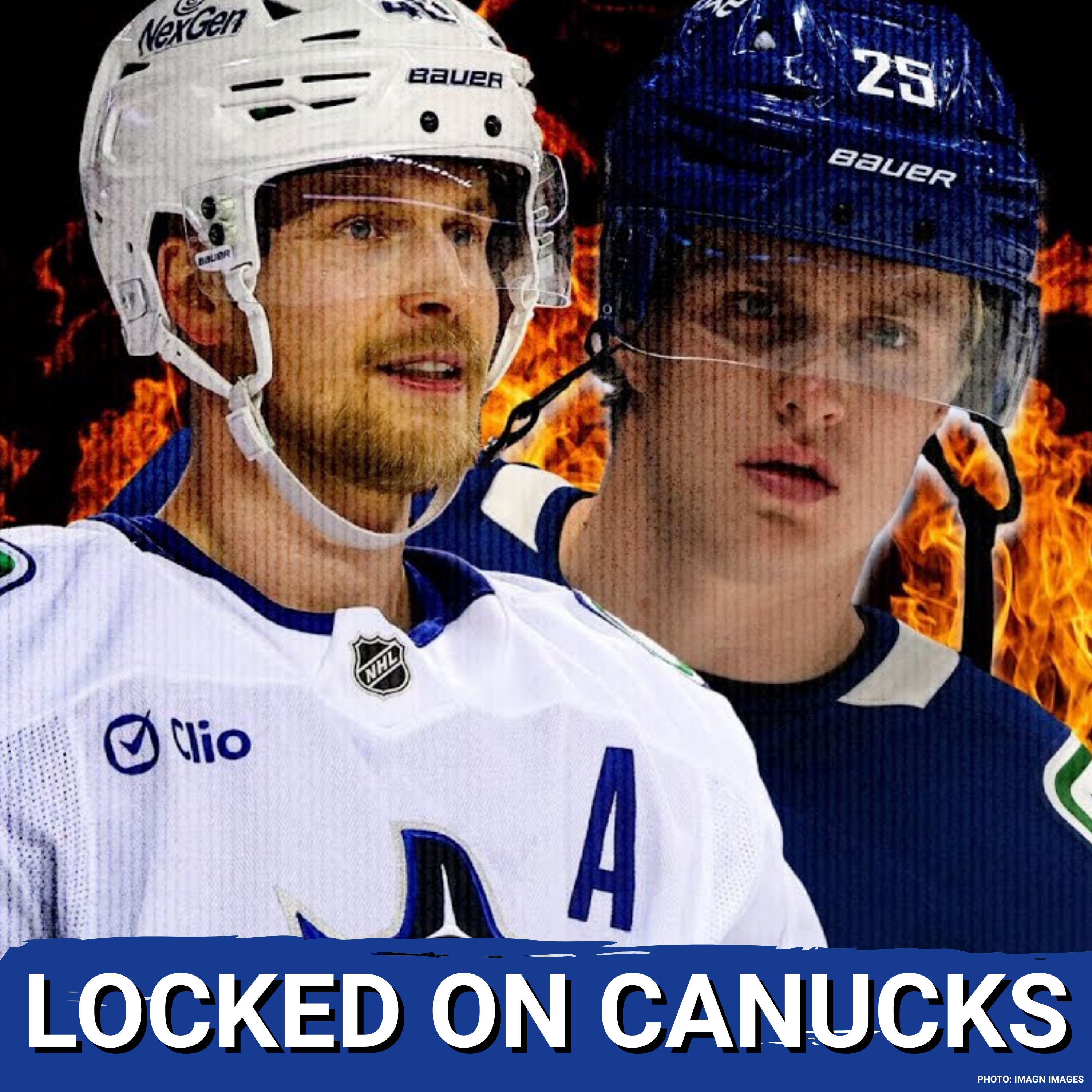 POST CAST: ELIAS PETTERSSON IS BACK X 2 [FLAMES VS CANUCKS] episode artwork