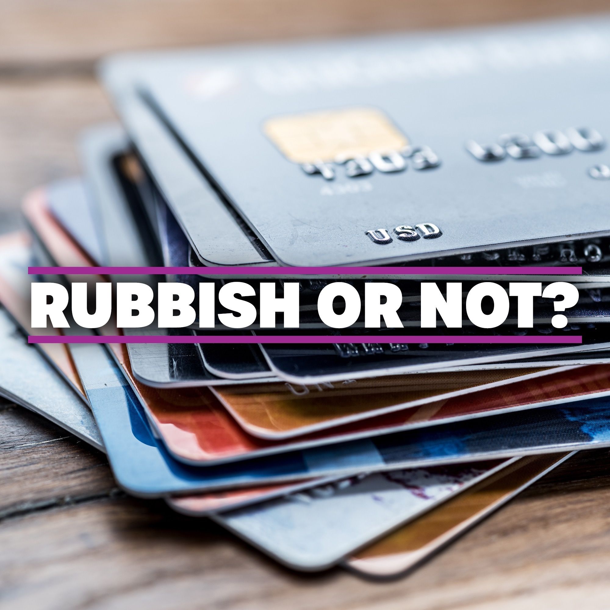 Are credit cards recyclable?