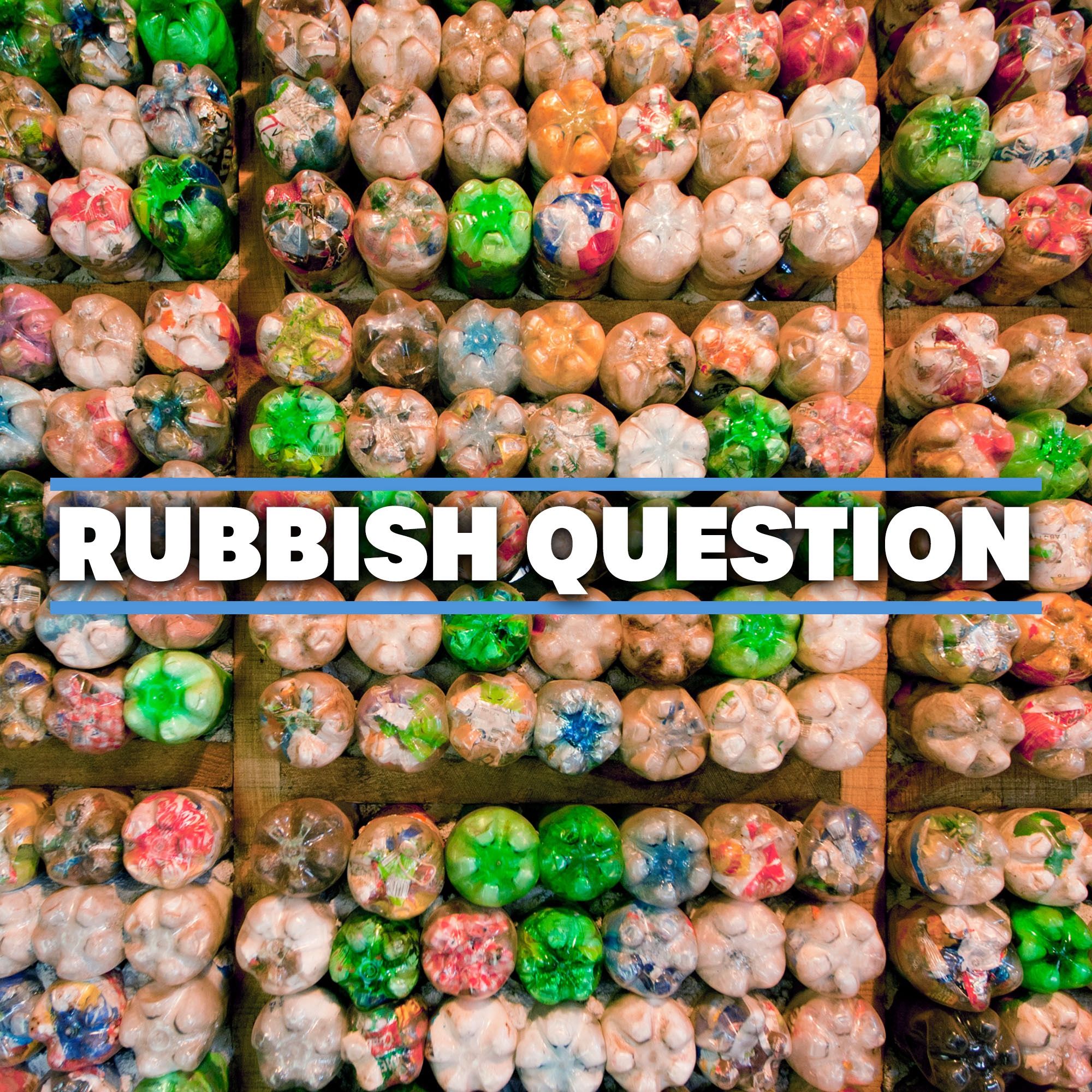 Should we stuff flexible plastic in a bottle?