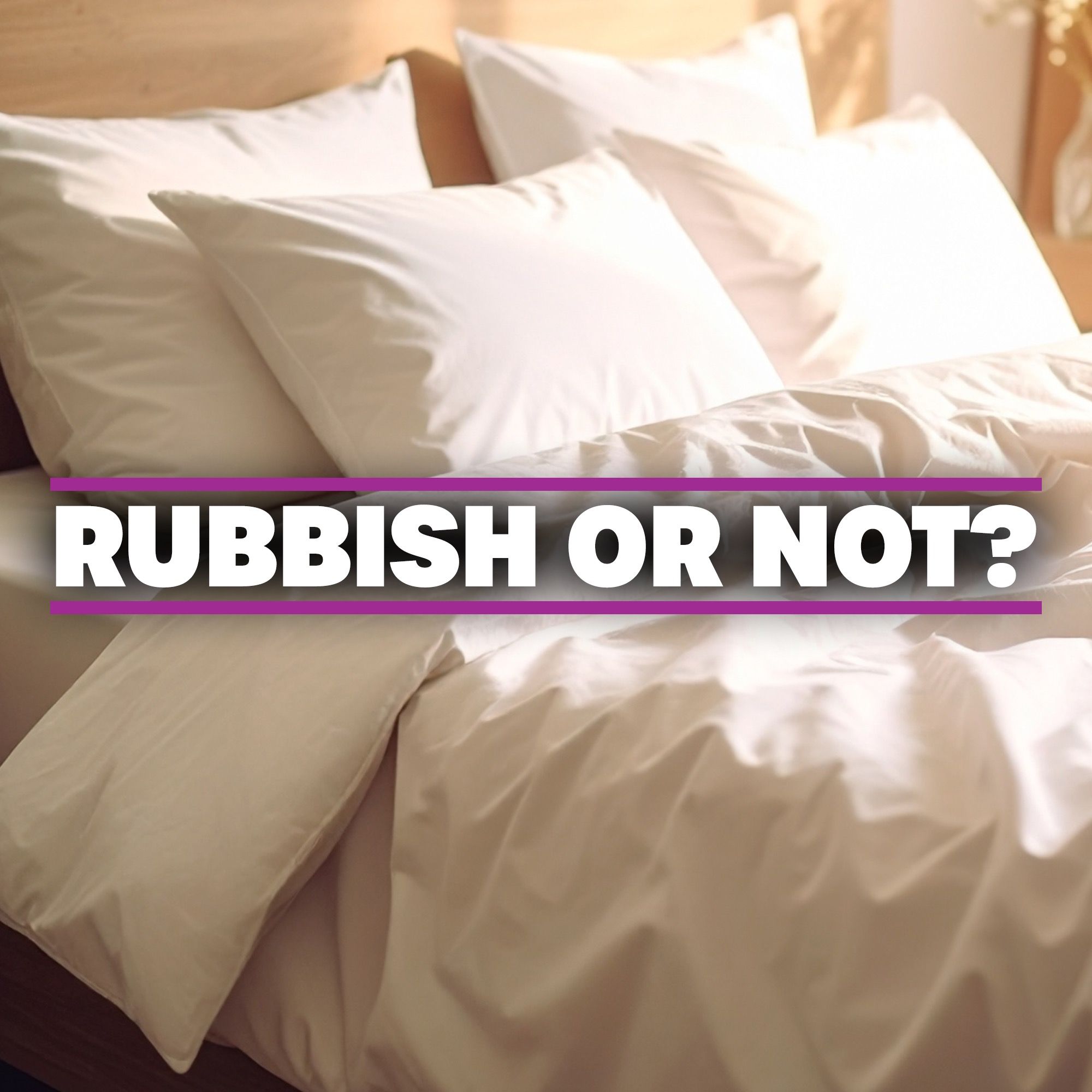 Are duvets and pillows recyclable?