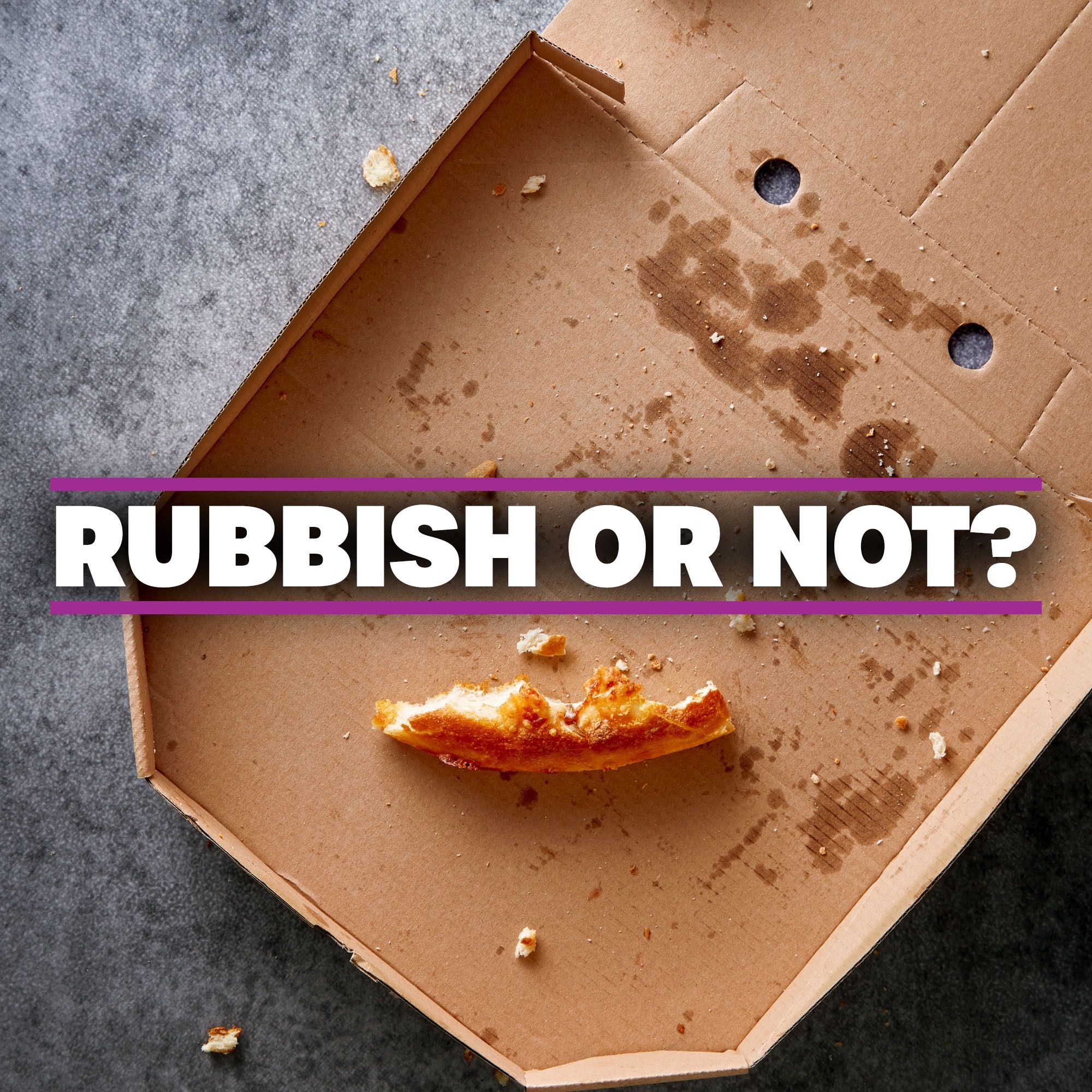 Are pizza boxes recyclable?