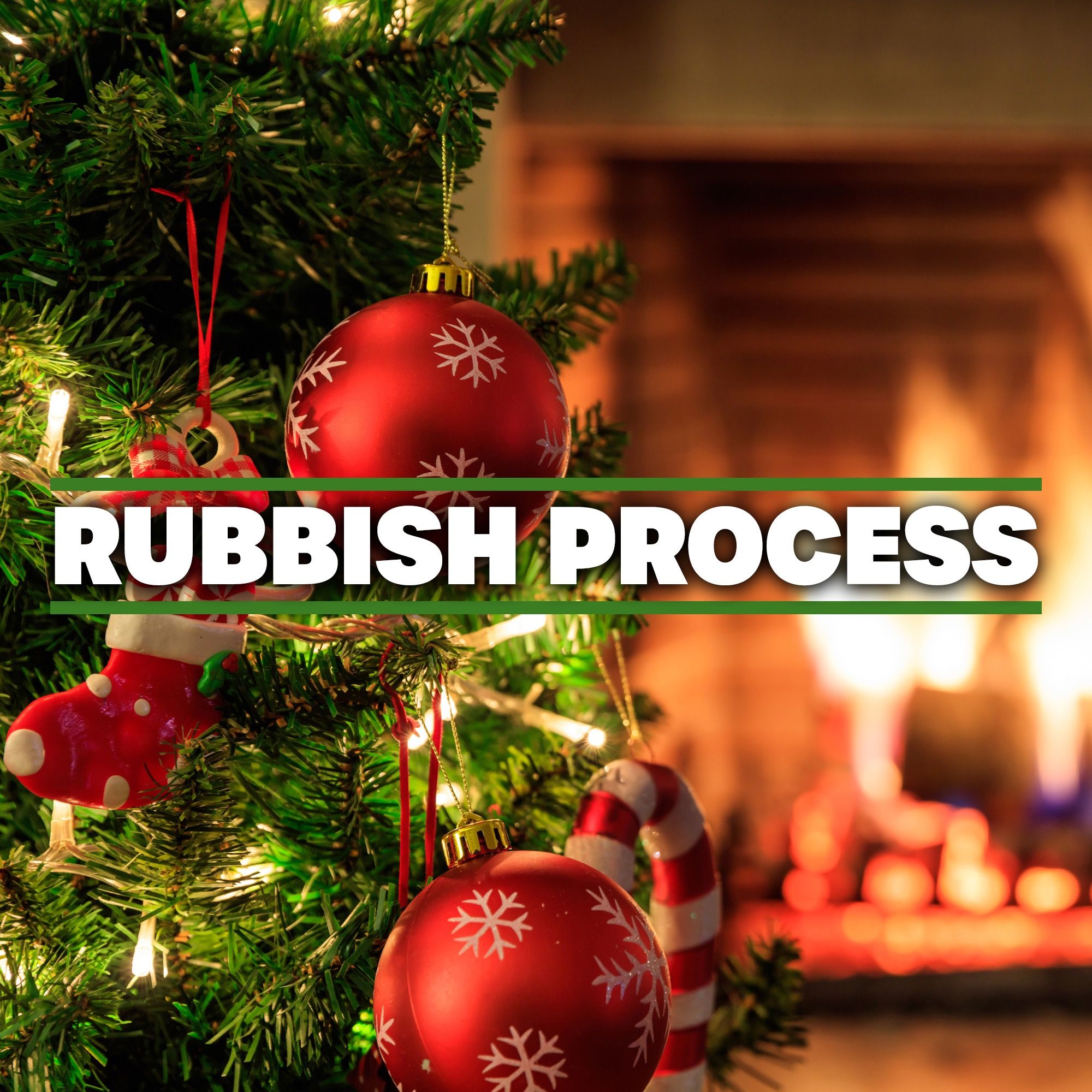 How are Christmas trees recycled?