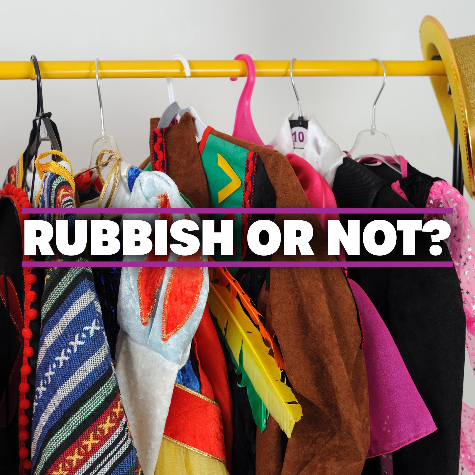 Are fancy dress costumes recyclable?