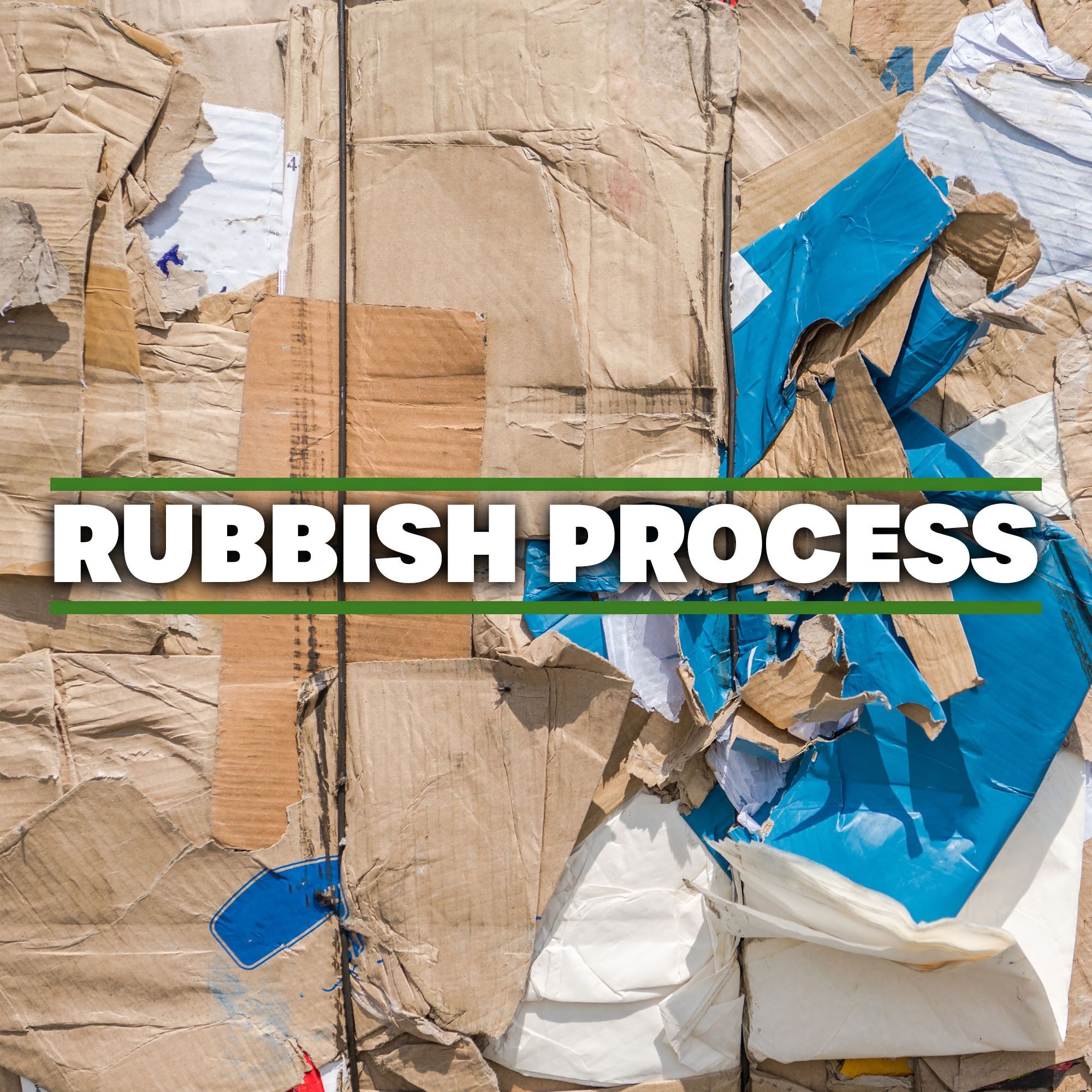 How are cardboard and paper recycled?