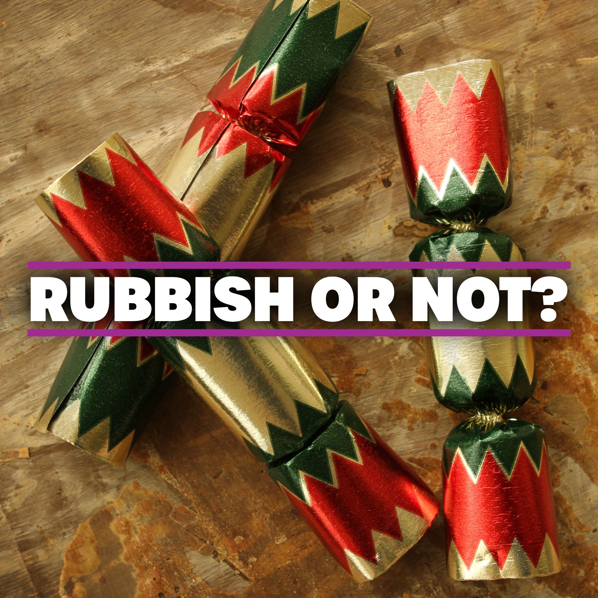 Are Christmas crackers recyclable?