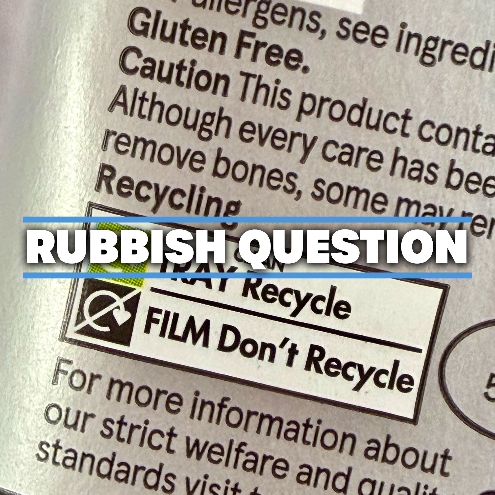 Why does some flexible plastic say 'do not recycle'?