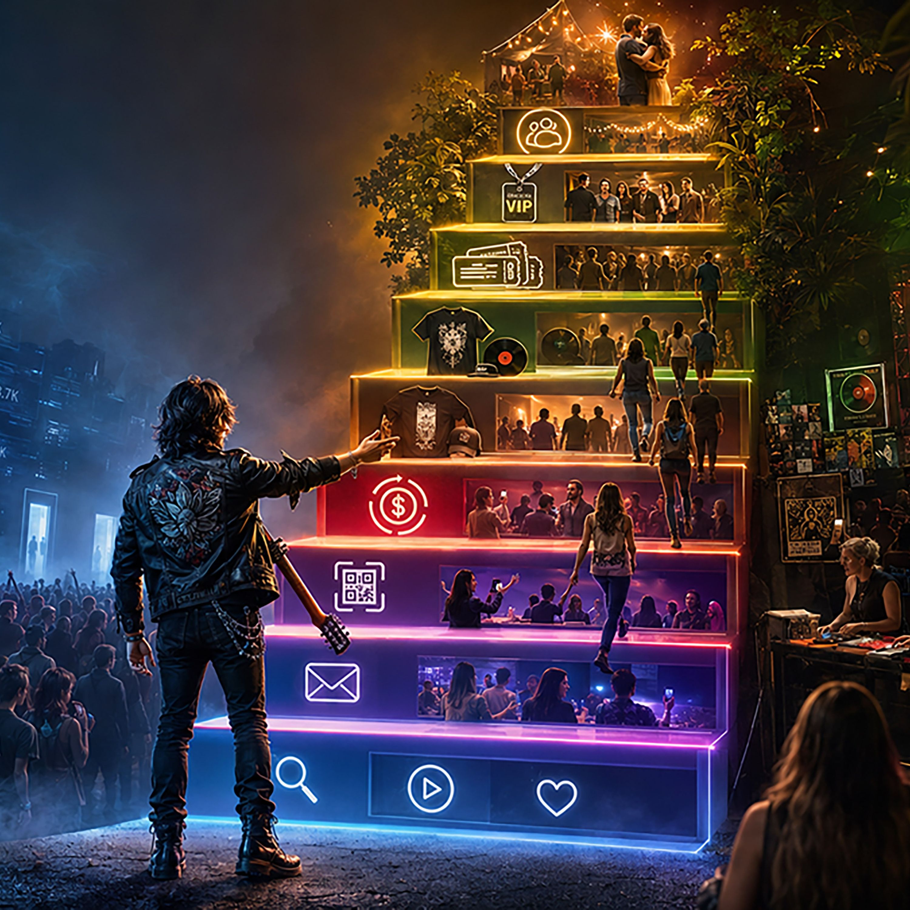 The Artist Revenue Ladder: How Indie Artists Turn Free Fans Into Real Income Over Time episode artwork