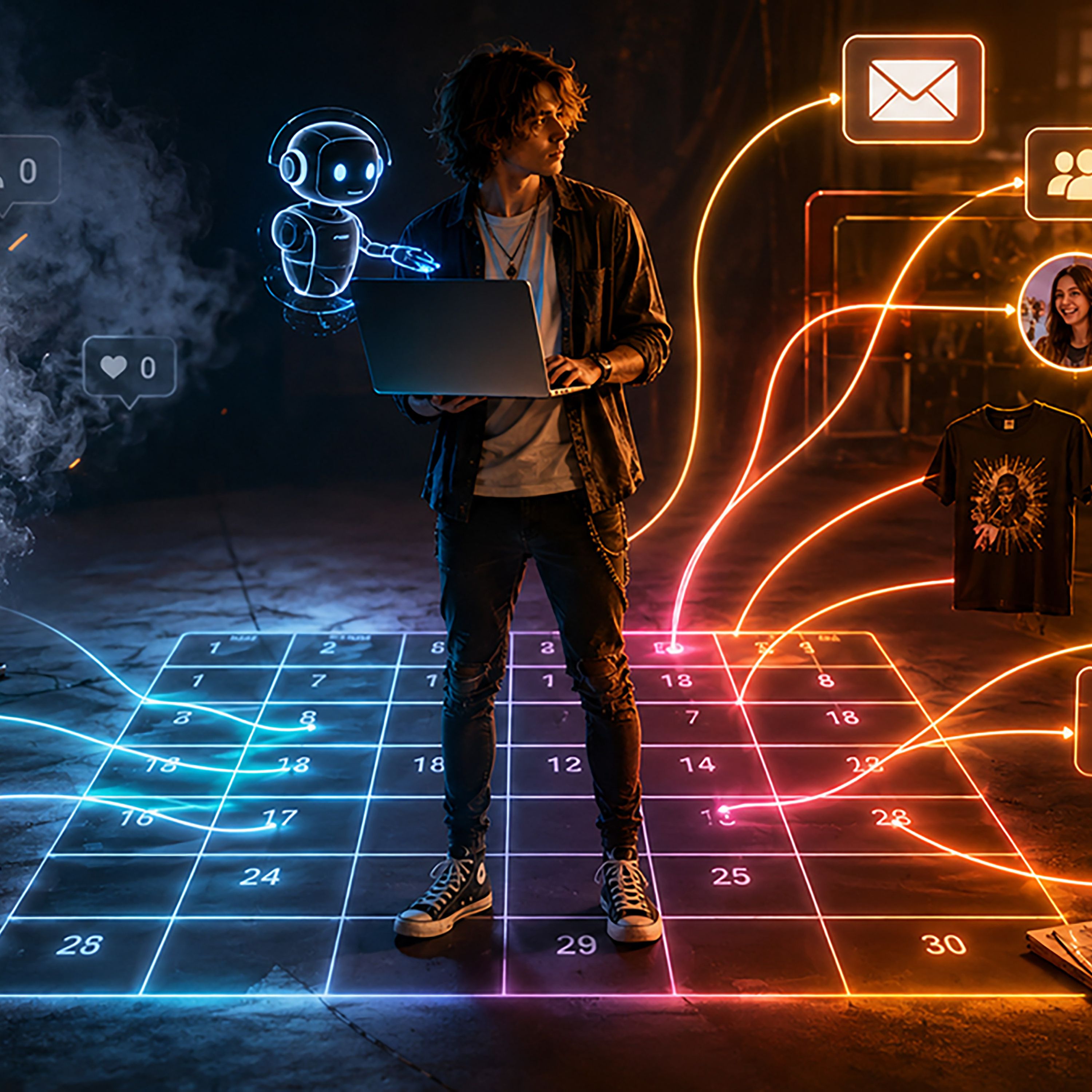 The Indie Artist’s AI Content Calendar That Actually Leads Somewhere episode artwork