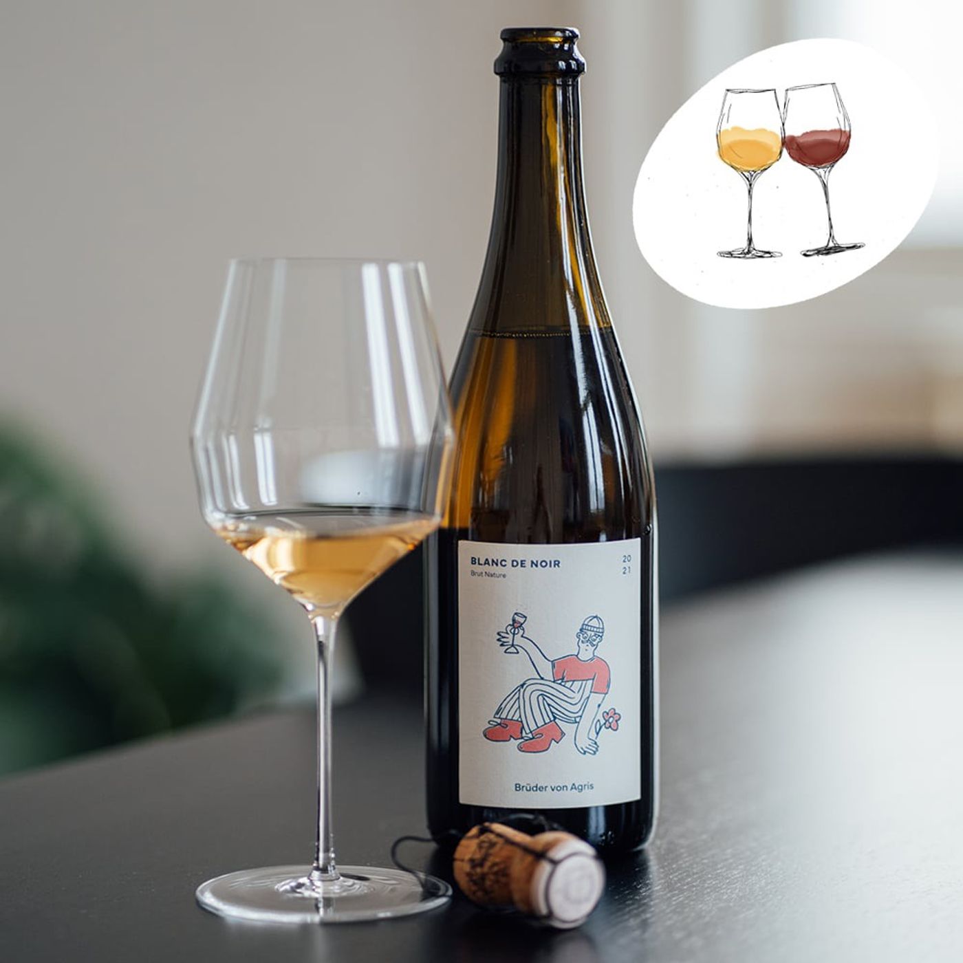 #233 Brüder von Agris – Blanc de Noir Brut Nature 2021