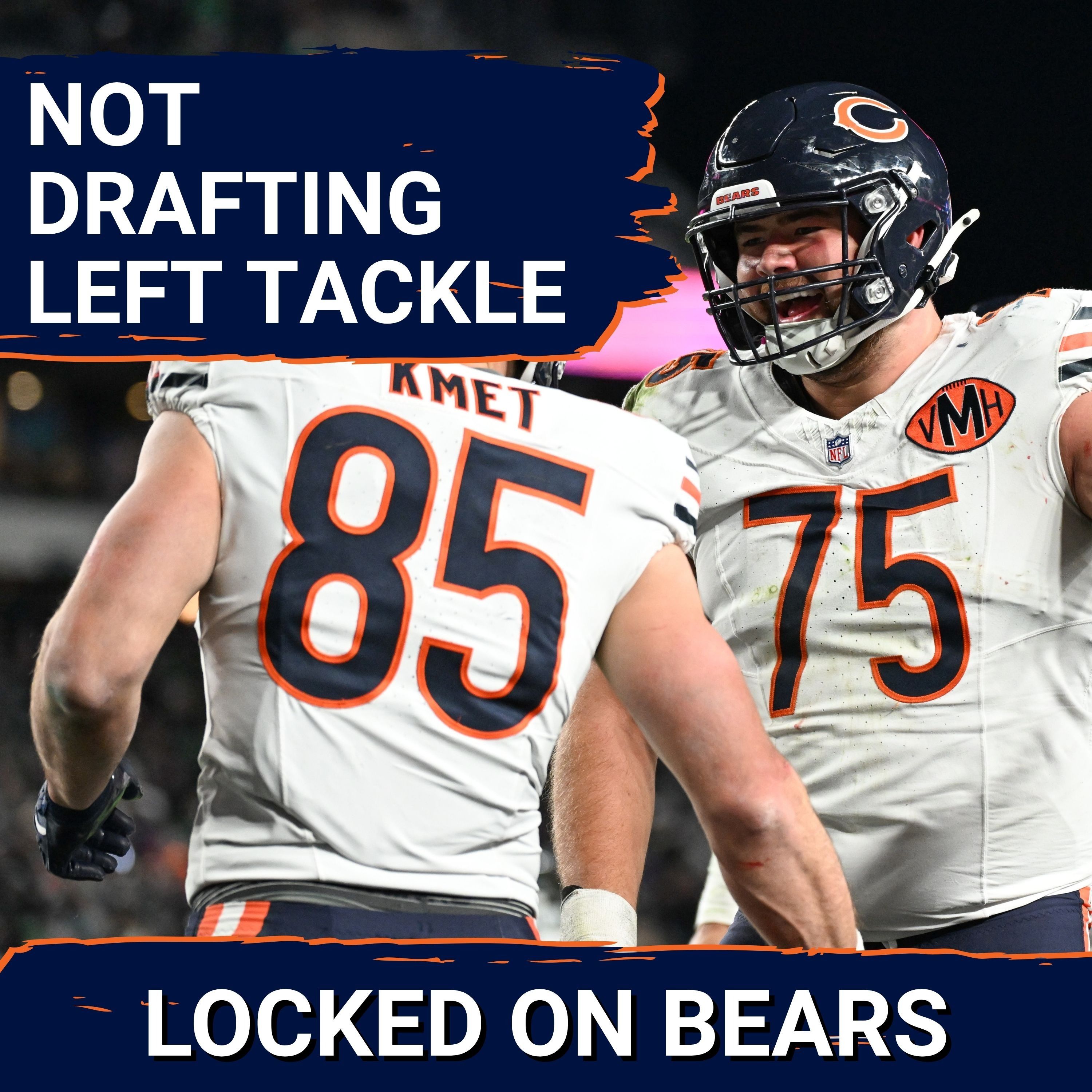 Chicago Bears aren’t drafting a starting left tackle in the 2026 NFL Draft