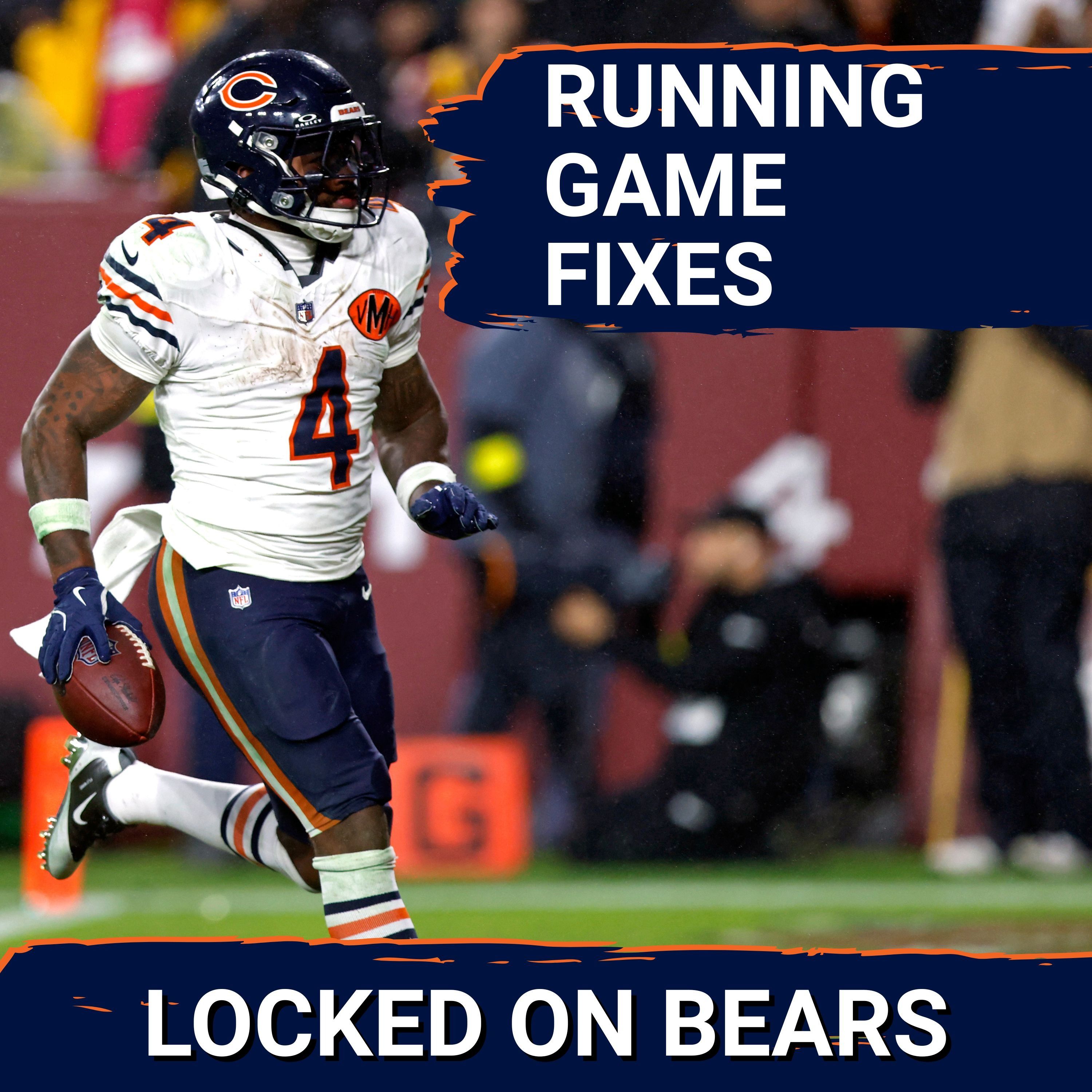How Chicago Bears fixed their struggling running game and run defense to beat Washington Commanders