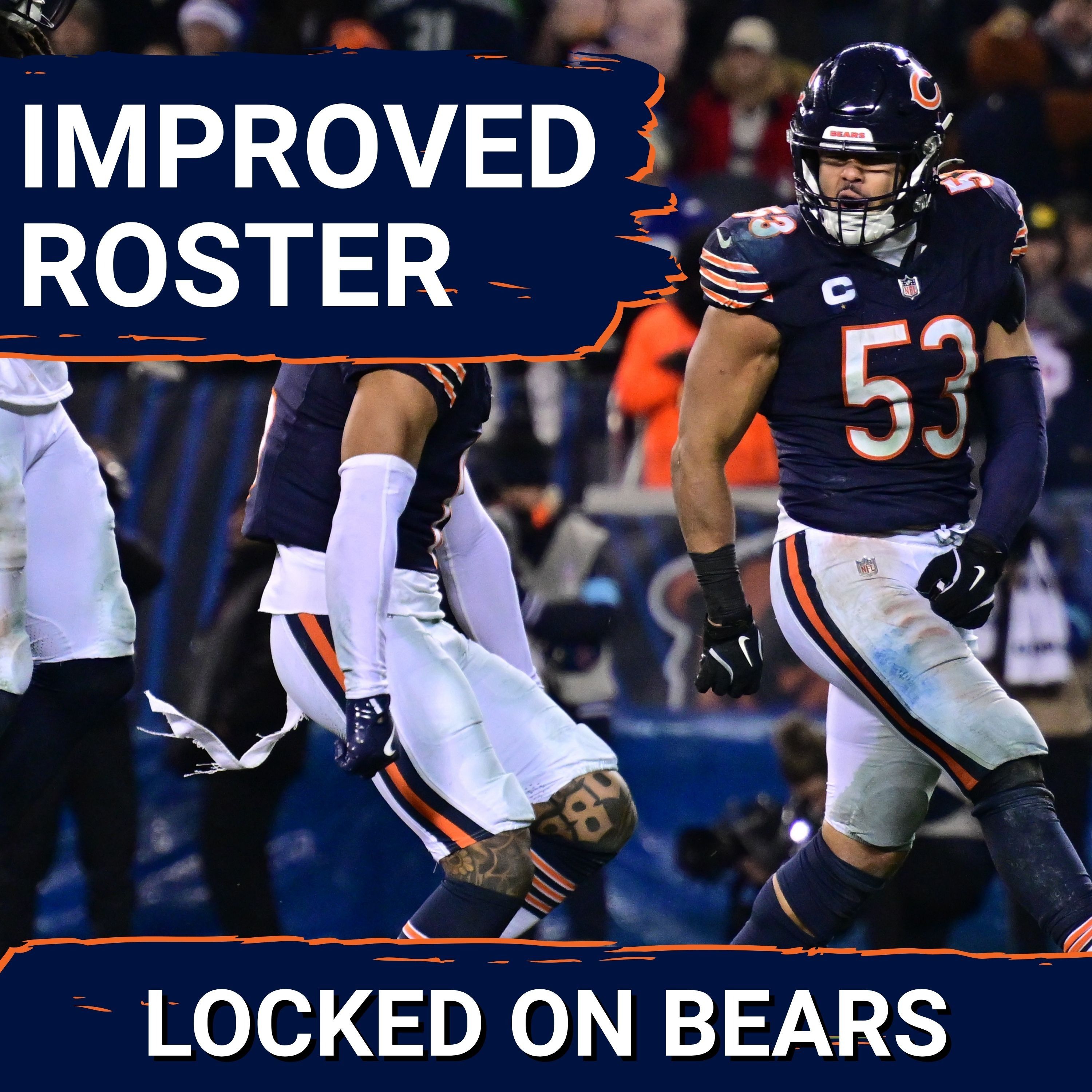 How much did Chicago Bears roster improve this offseason after NFL Draft and free agency?