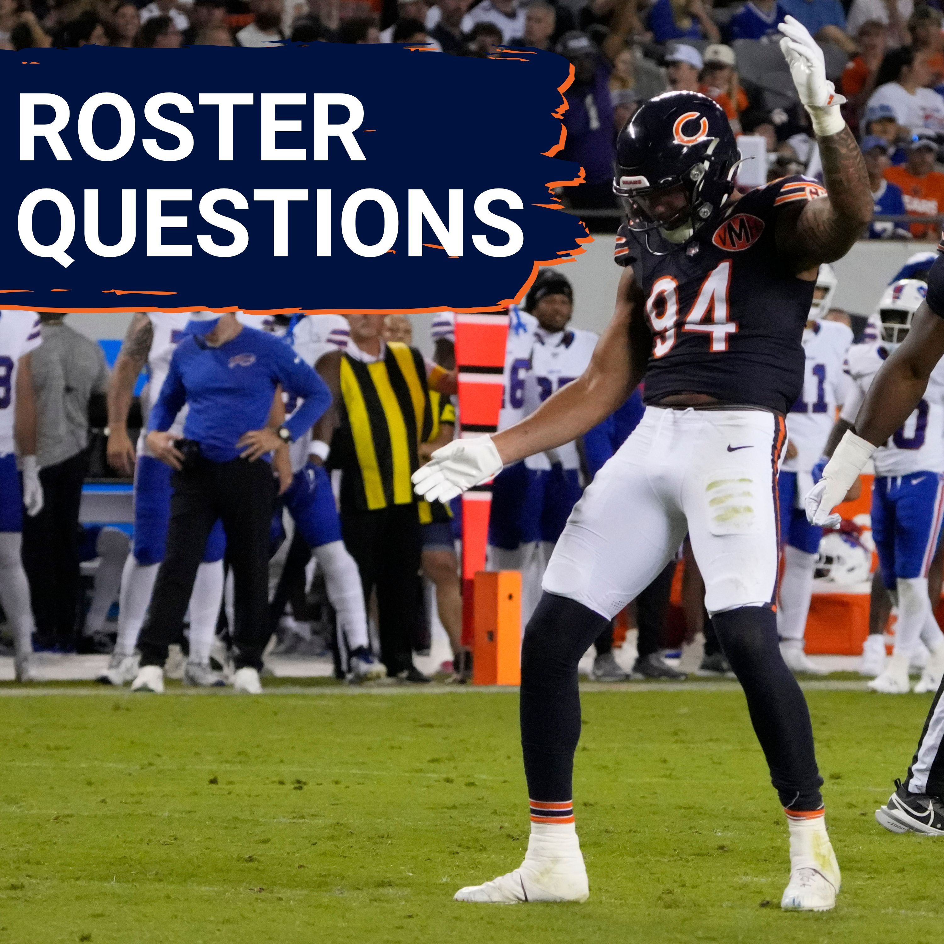 Waiver claims, new injuries leave more questions than answers about Chicago Bears Week 1 roster