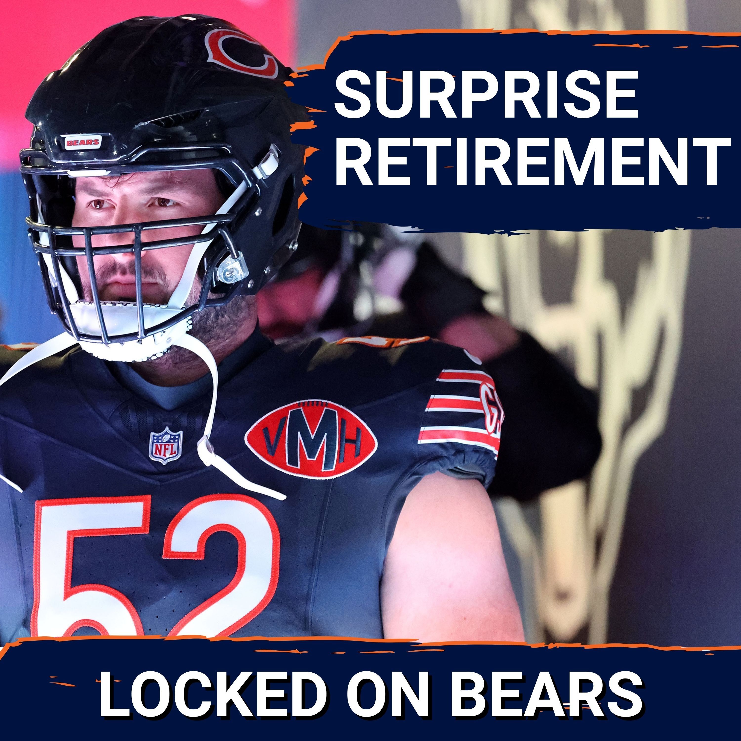 Chicago Bears have HUGE hole to fill on offensive line after surprise retirement from Drew Dalman