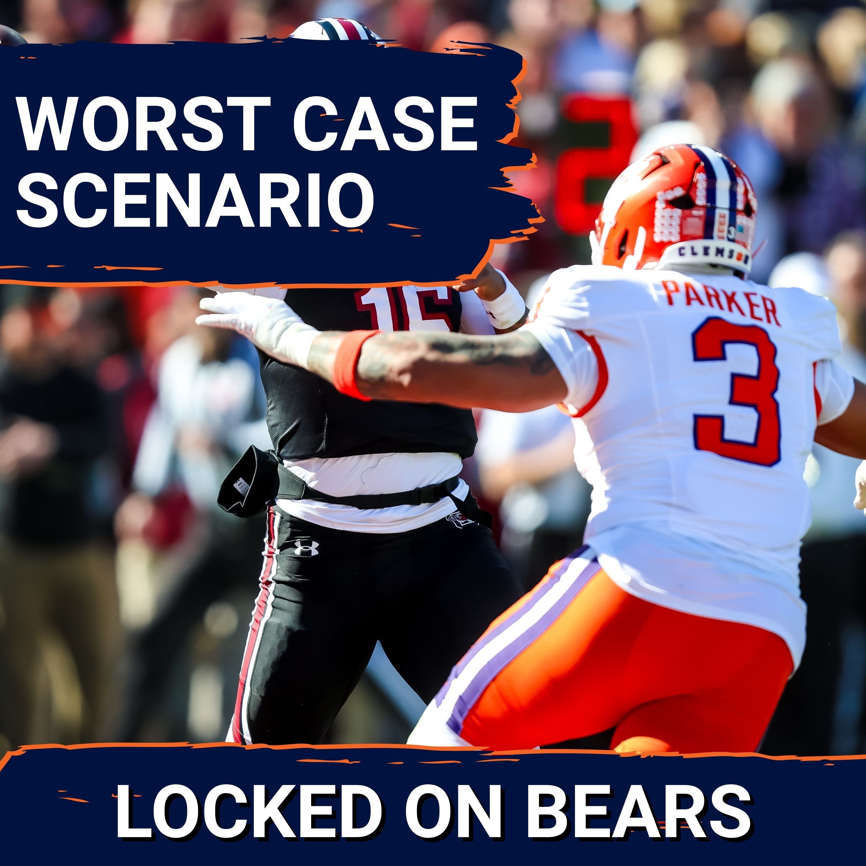 Chicago Bears "Worst Case Scenario" Mock Draft still has good options to choose from at 25th pick