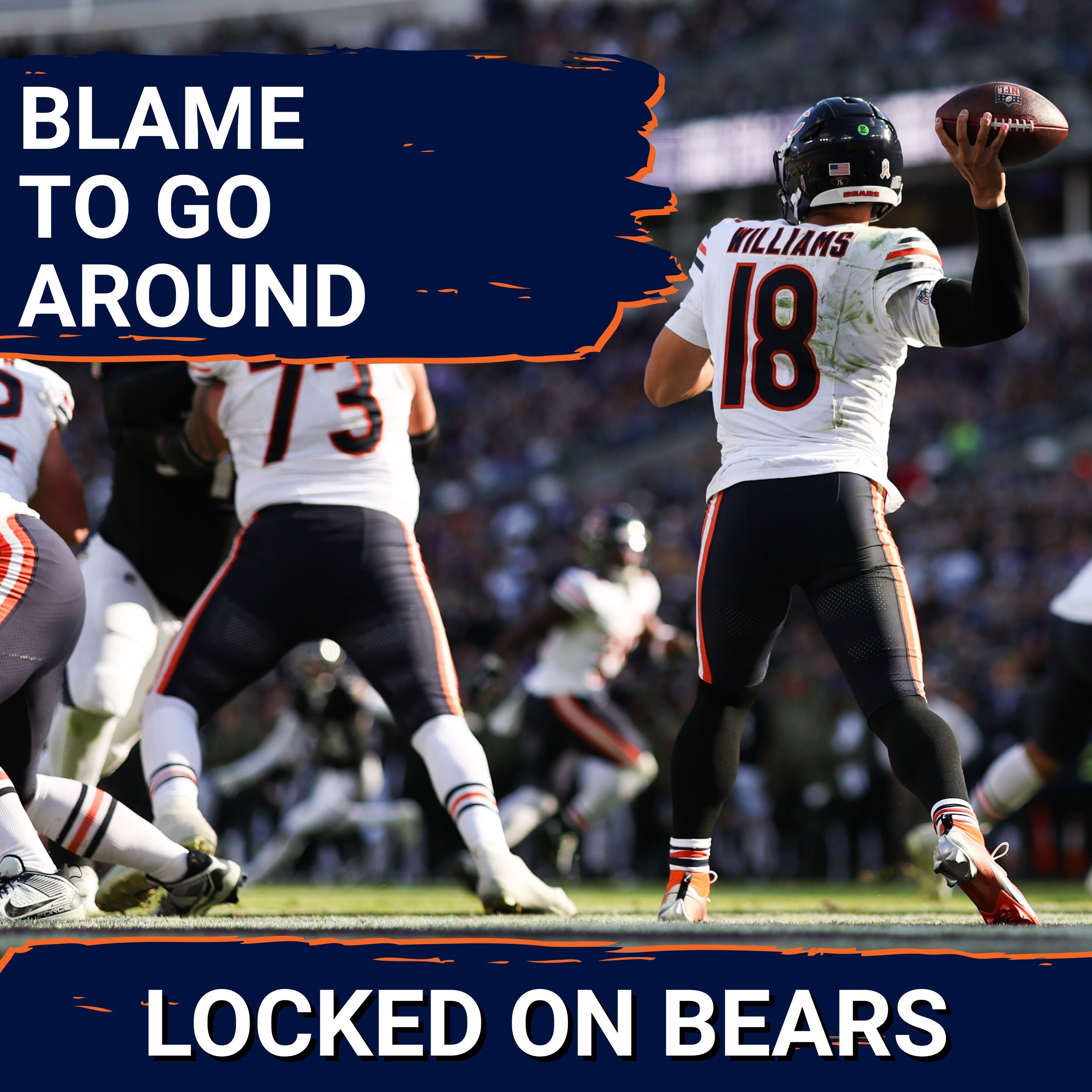 Chicago Bears need better from Caleb Williams, but offensive struggles vs Ravens not all his fault