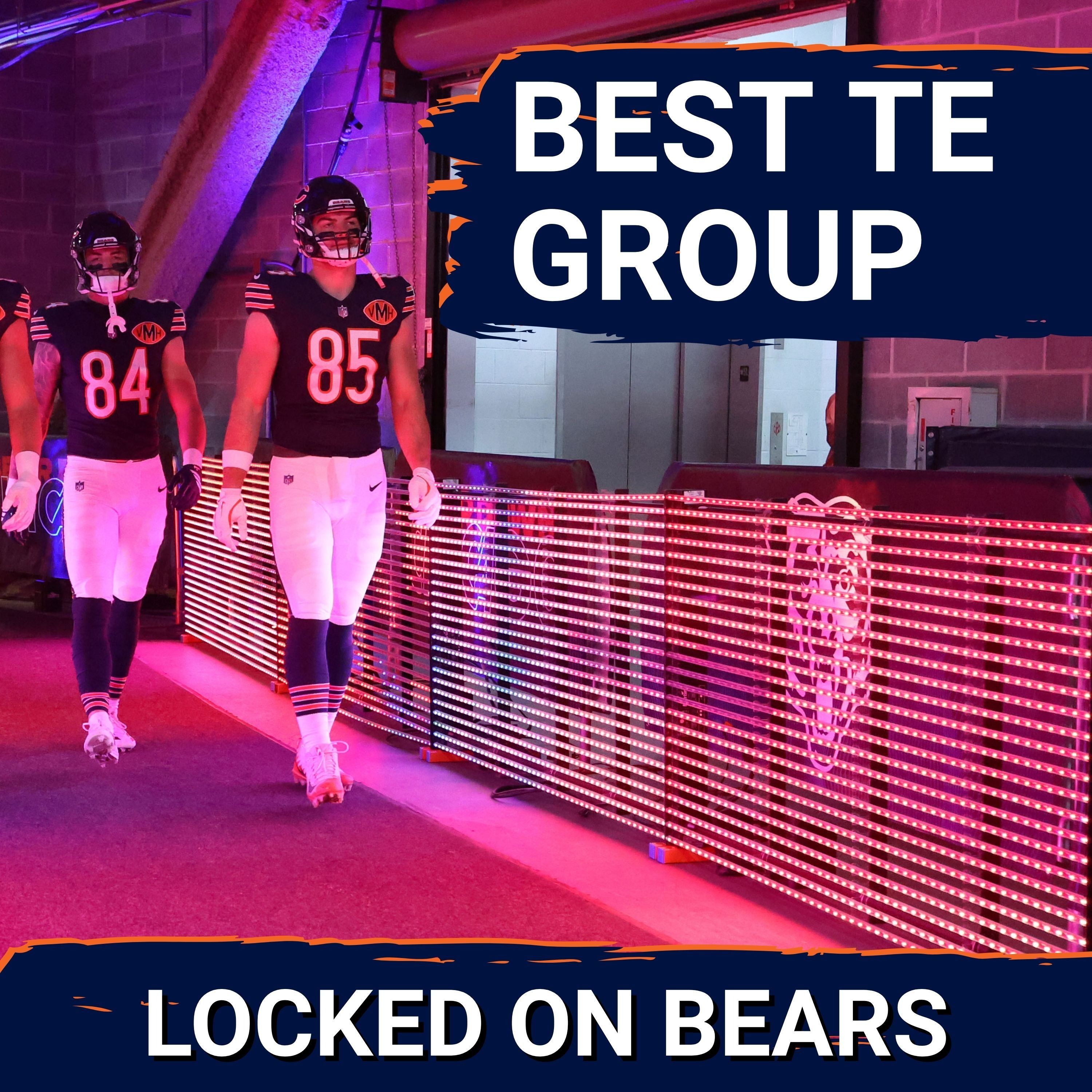 Chicago Bears will have NFL’s best TE trio in 2026 with Colston Loveland, Cole Kmet and Sam Roush
