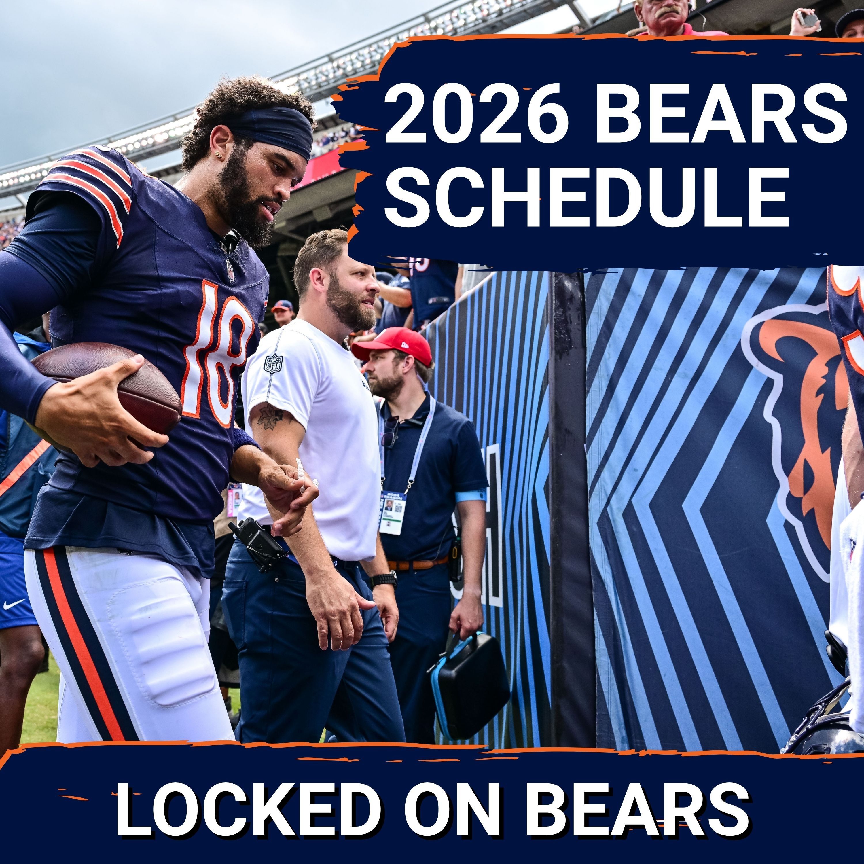 Chicago Bears 2026 schedule packed with primetime games, perfect bye week and critical last stretch
