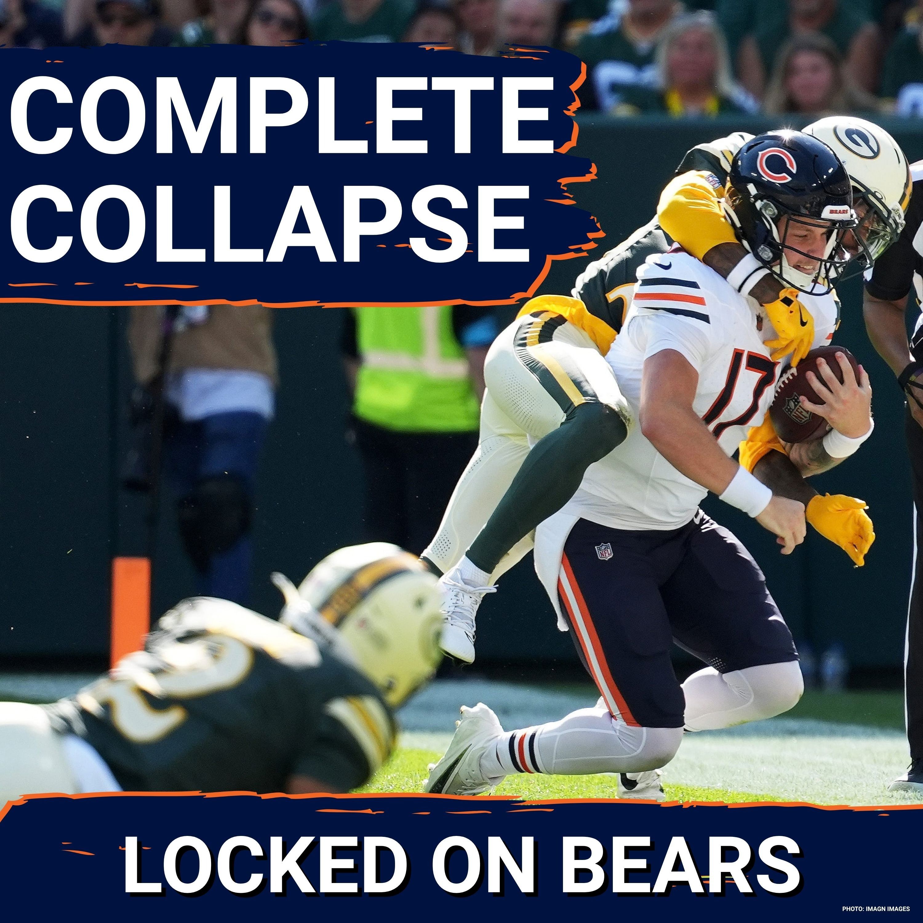 Bears backup QB DISASTER against Packers made worse by Ben Johnson's missteps and defensive lapses