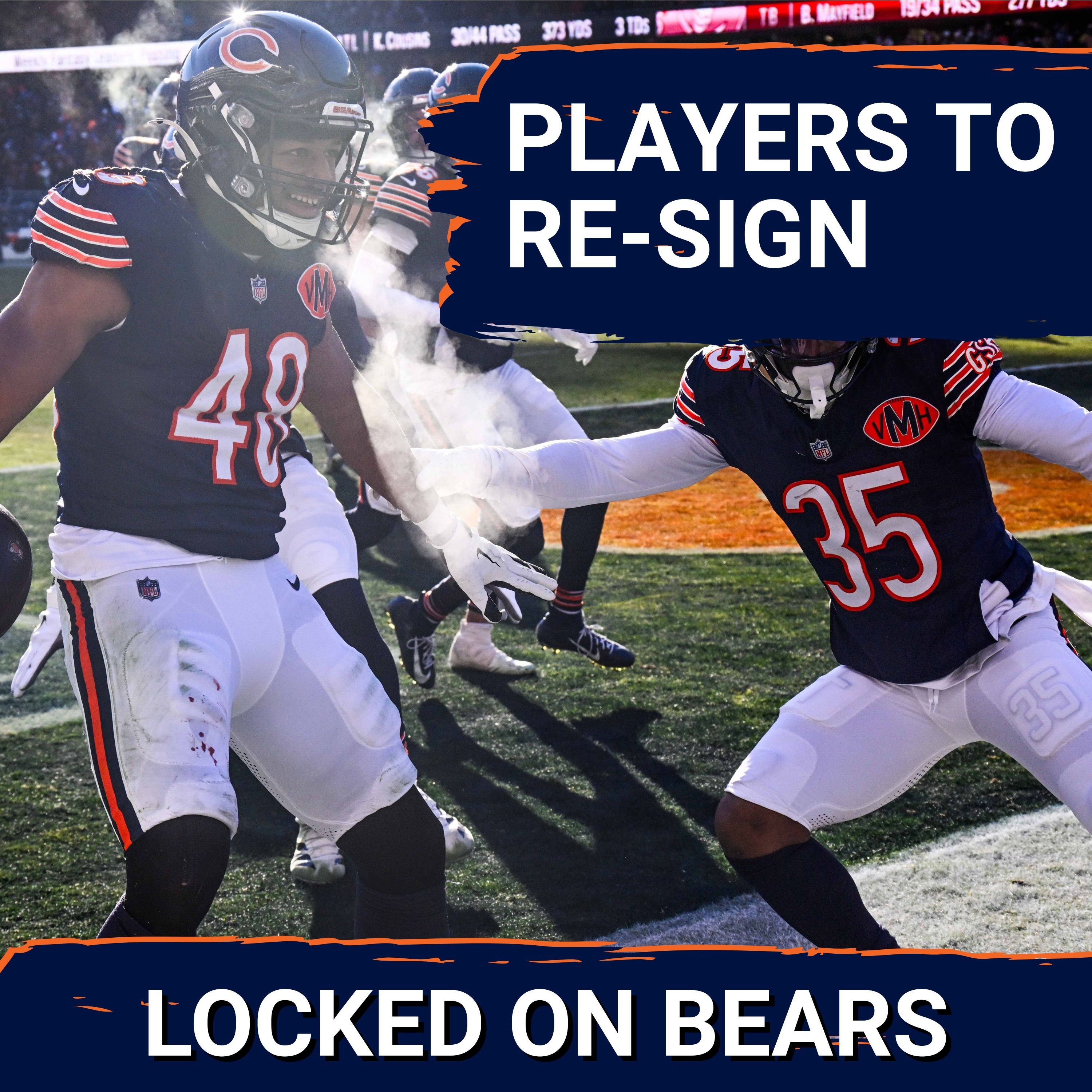 Chicago Bears free agents that should be a priority for Ryan Poles to re-sign before free agency