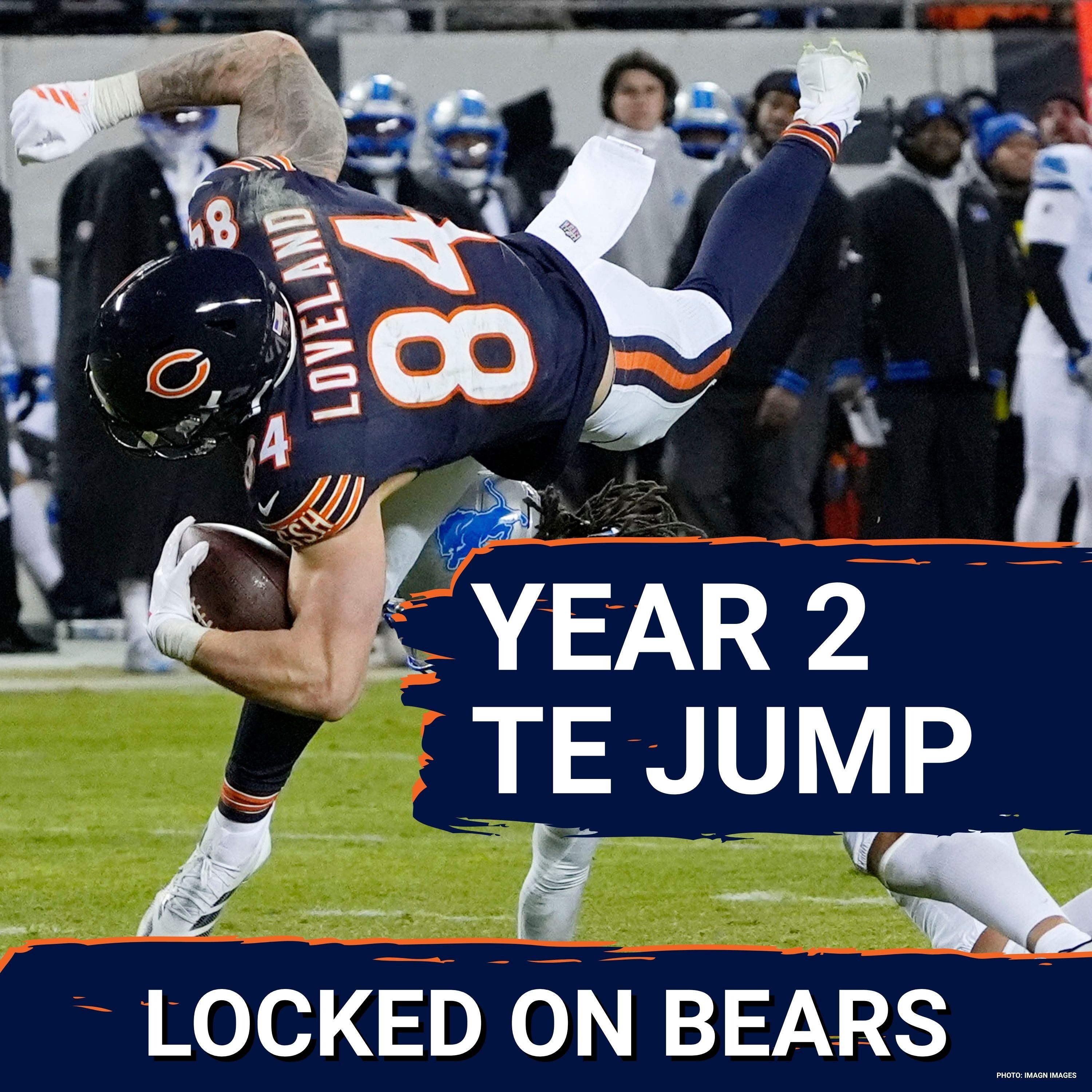 What does Year 2 jump look like for Colston Loveland and Chicago Bears TEs? | Training Camp Preview