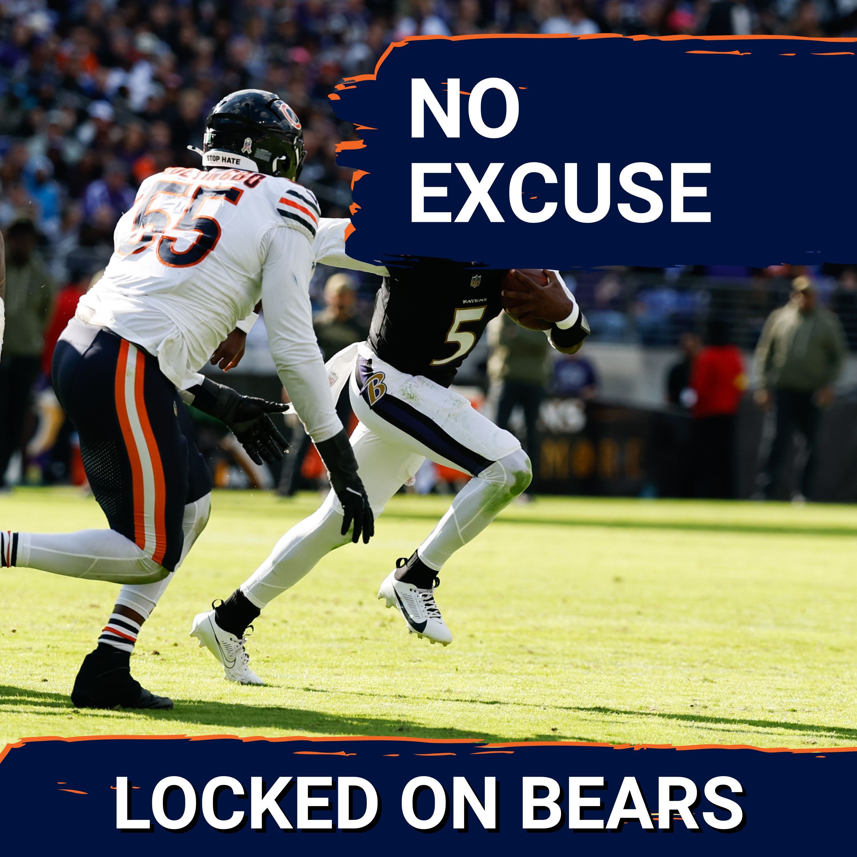 Chicago Bears can’t use injuries as excuse for poor play in 30-16 loss to Baltimore Ravens