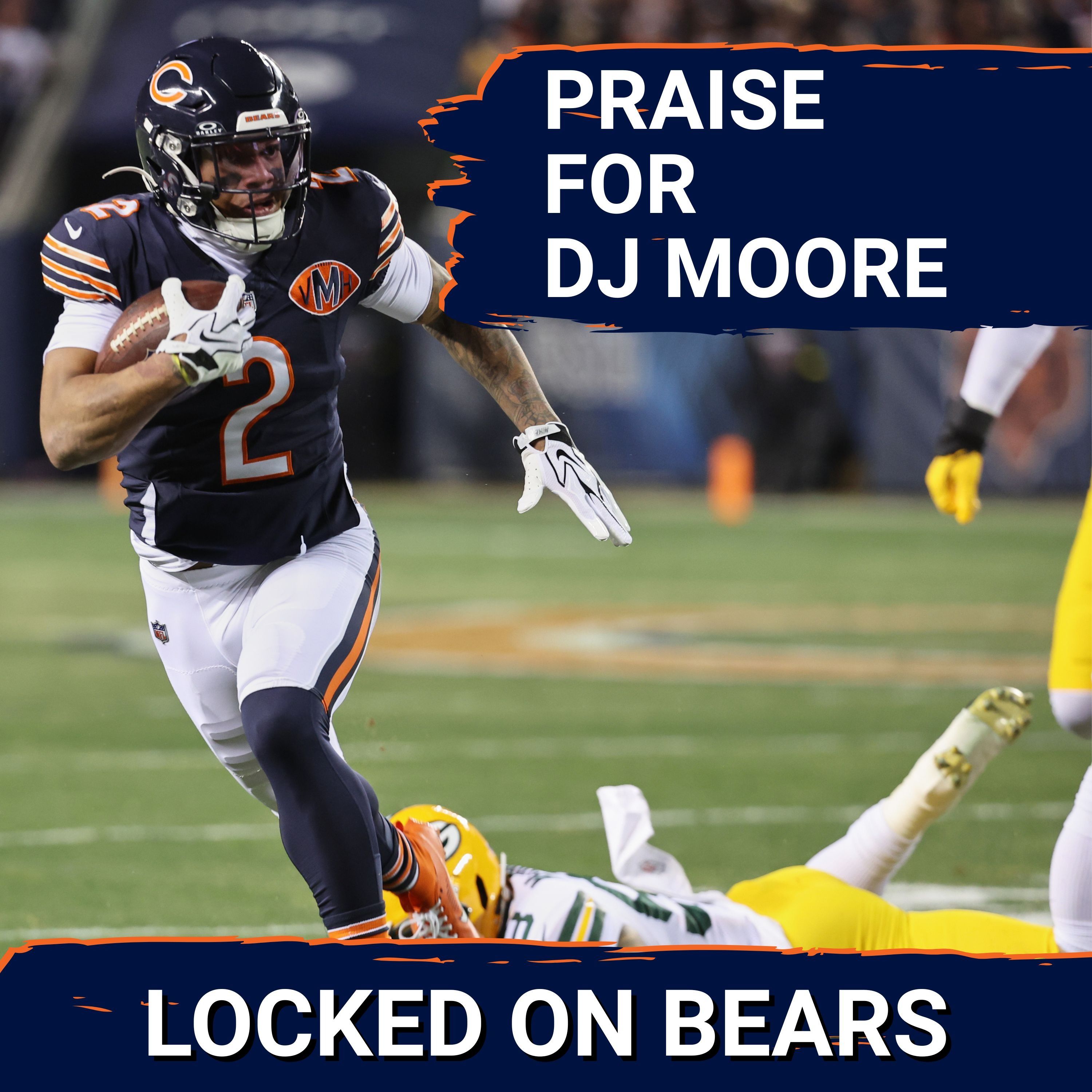 Don’t read too much into Chicago Bears heaping praise on WR DJ Moore | Trade speculation still fair