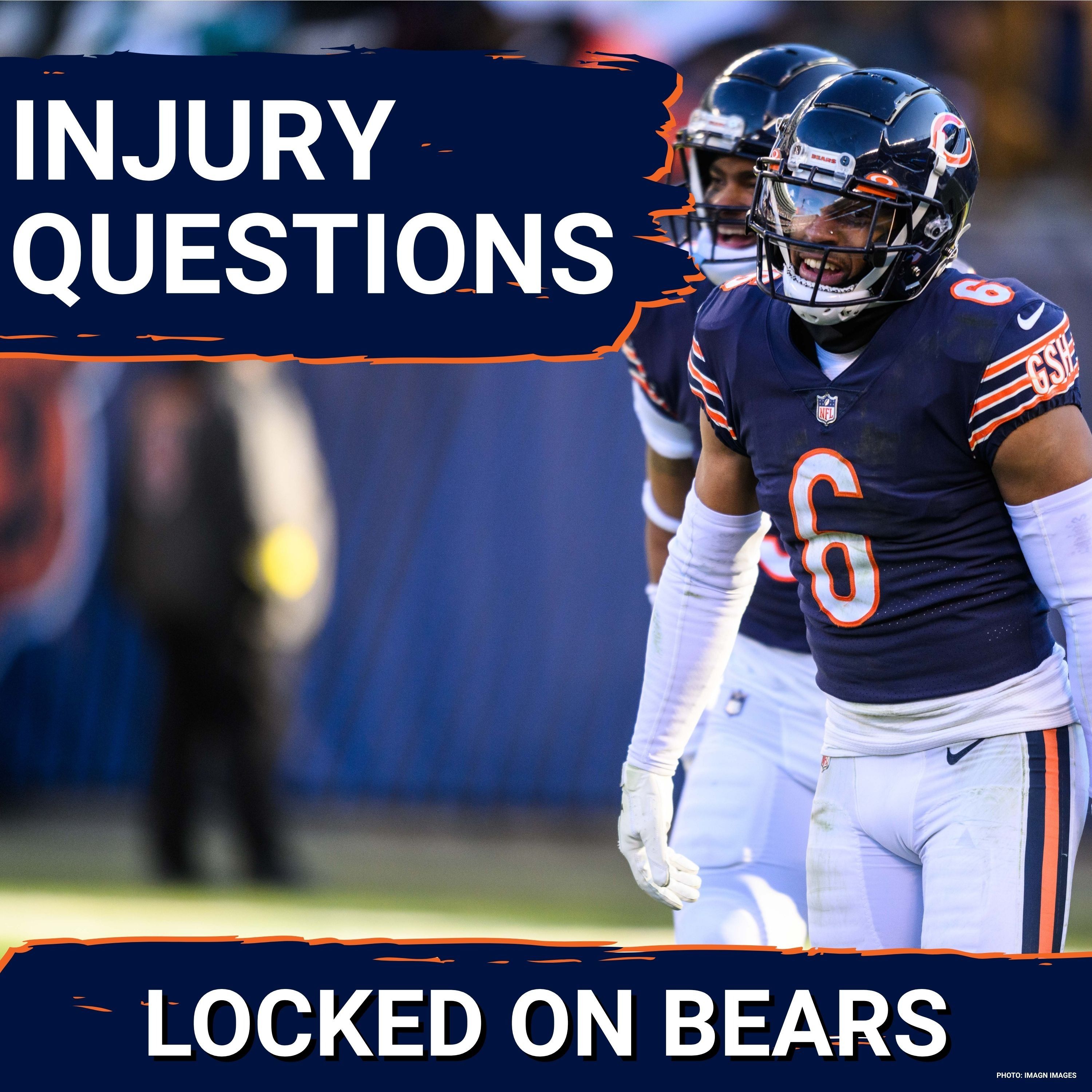 Injuries are the only real question marks left for Chicago Bears 53-man roster predictions