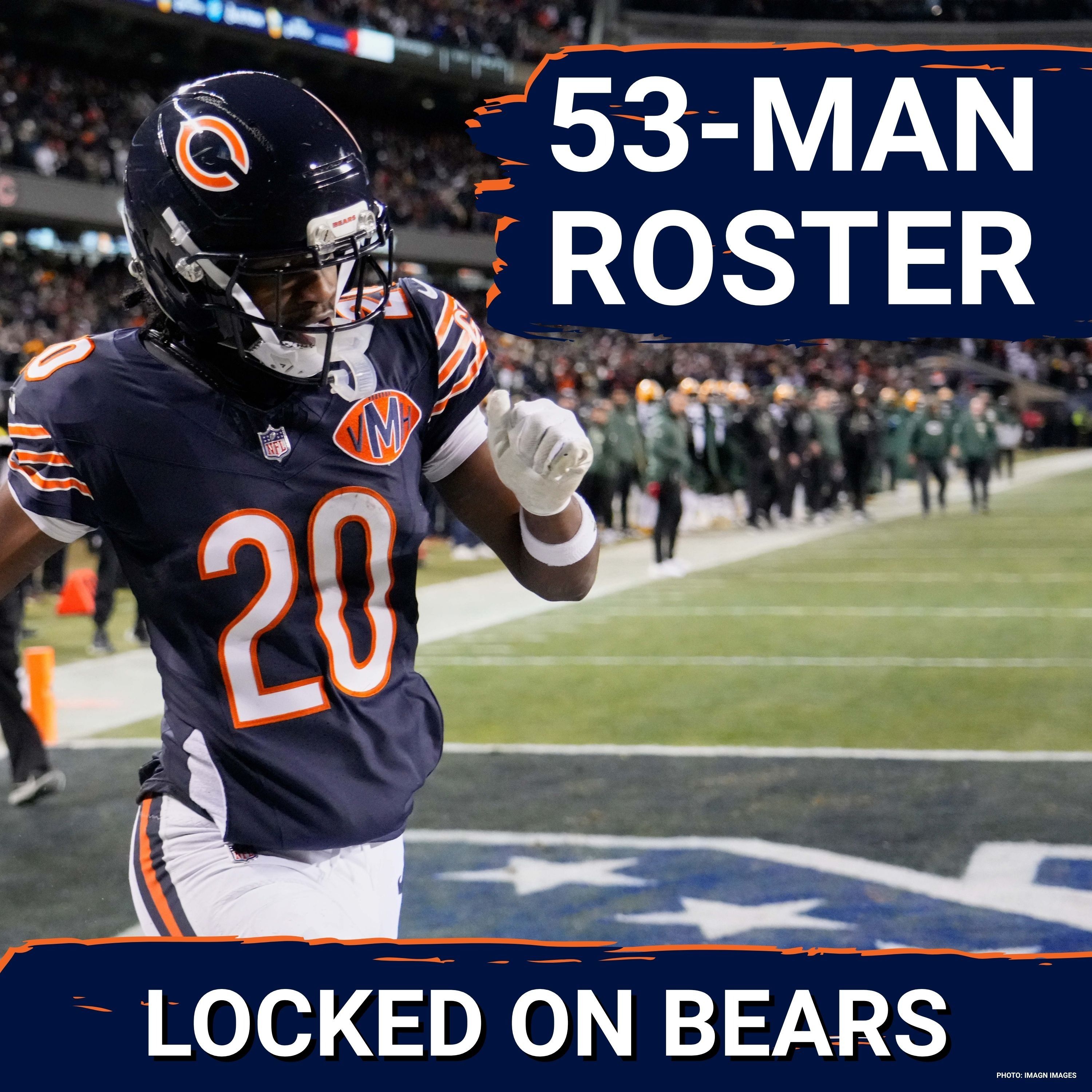 Chicago Bears 53-man roster prediction: Most notable players on the bubble at 2026 training camp