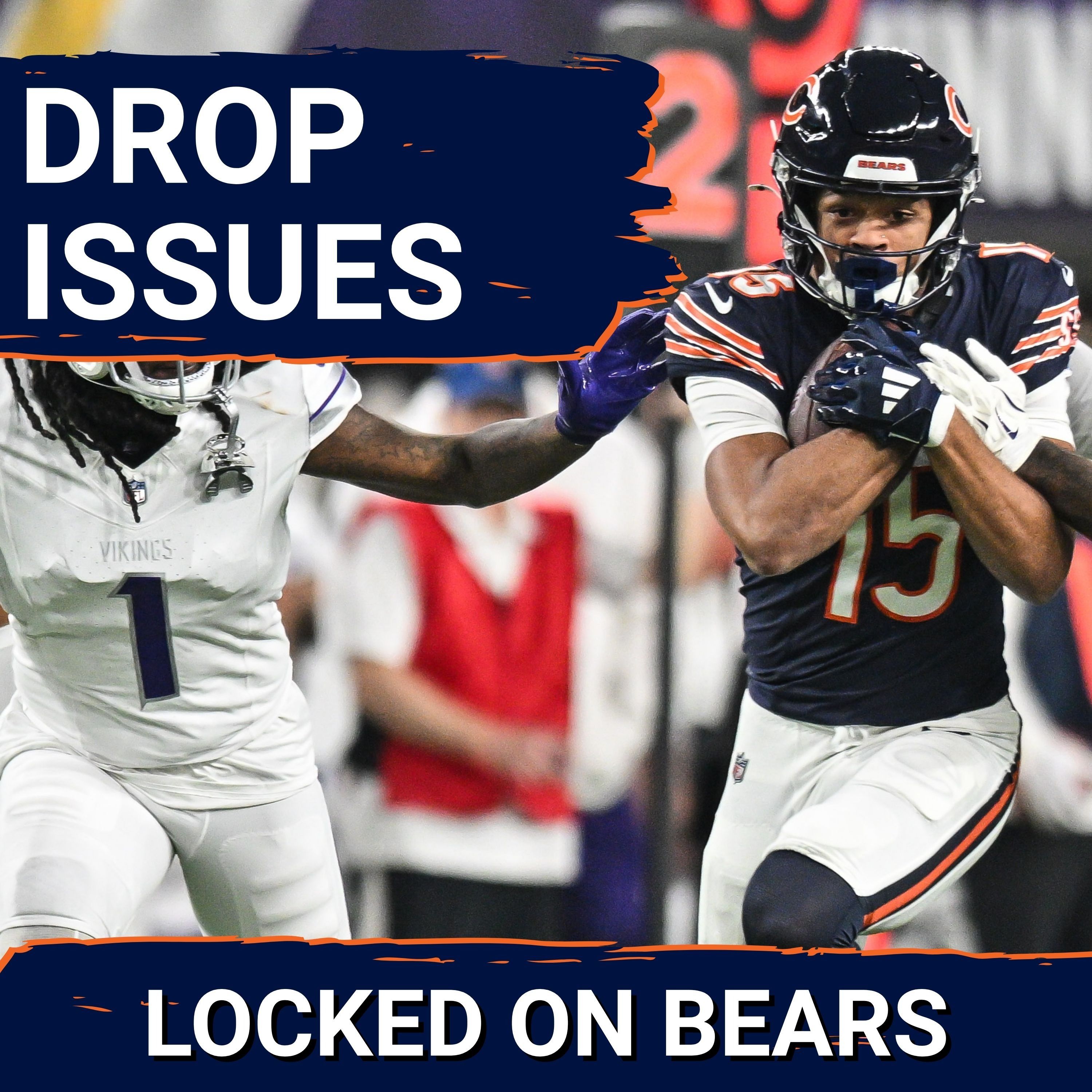 Rome Odunze’s dropped pass narrative is overblown, but Chicago Bears WRs have to be better in 2026