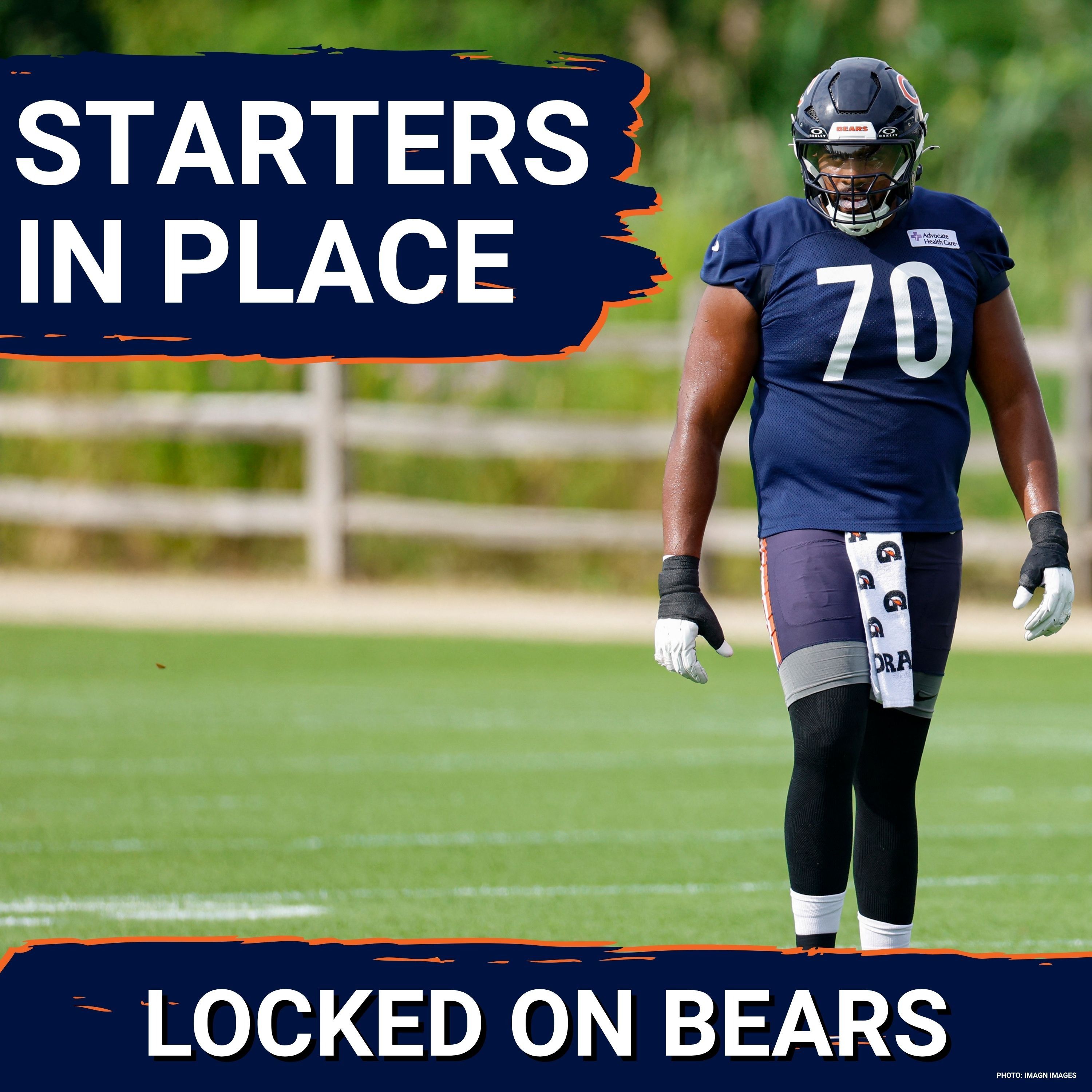 Chicago Bears reveal Week 1 starters at Panthers, plus injury updates on Kyler Gordon, Ozzy Trapilo episode artwork