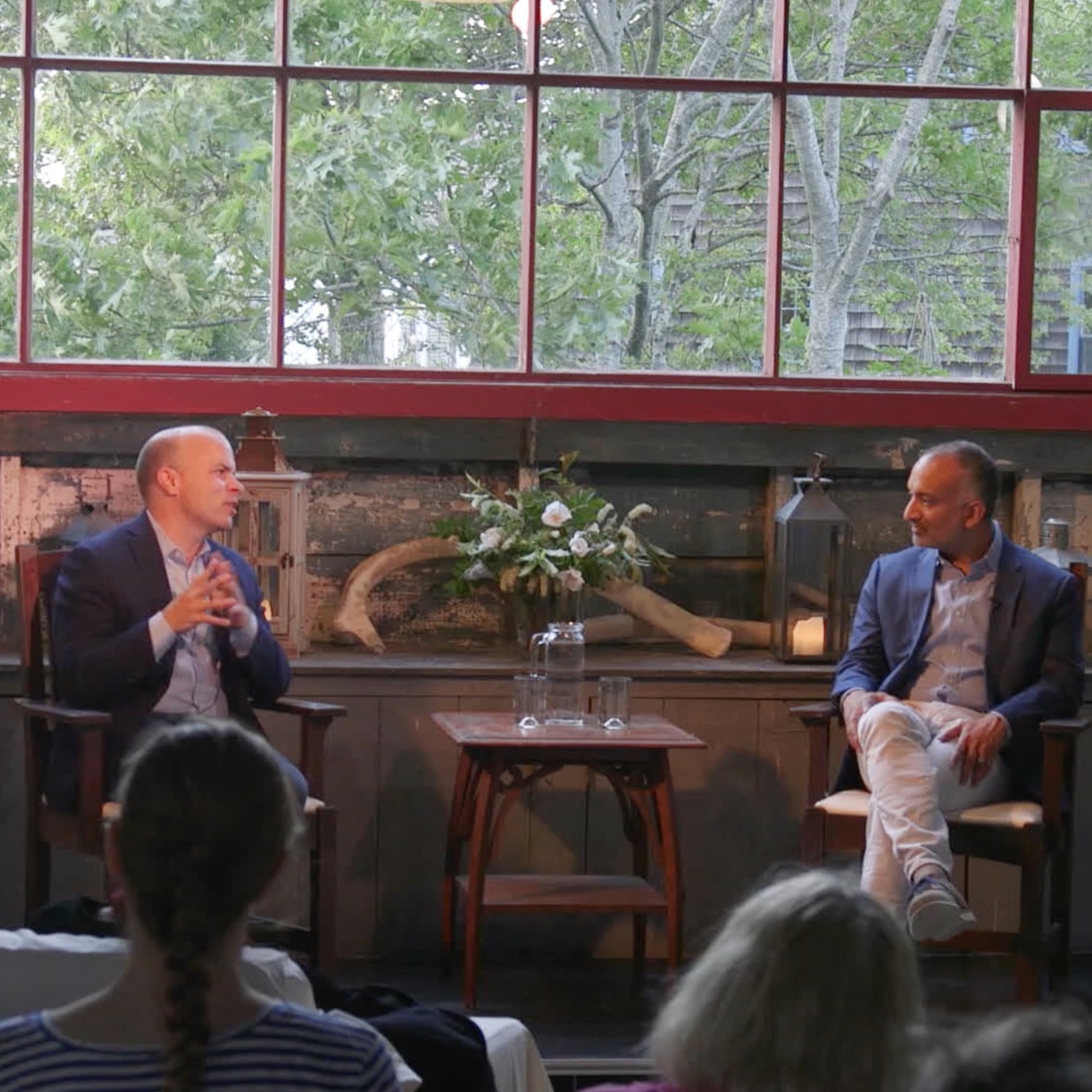 J.T. Rogers and Rajiv Chandrasekaran in Conversation