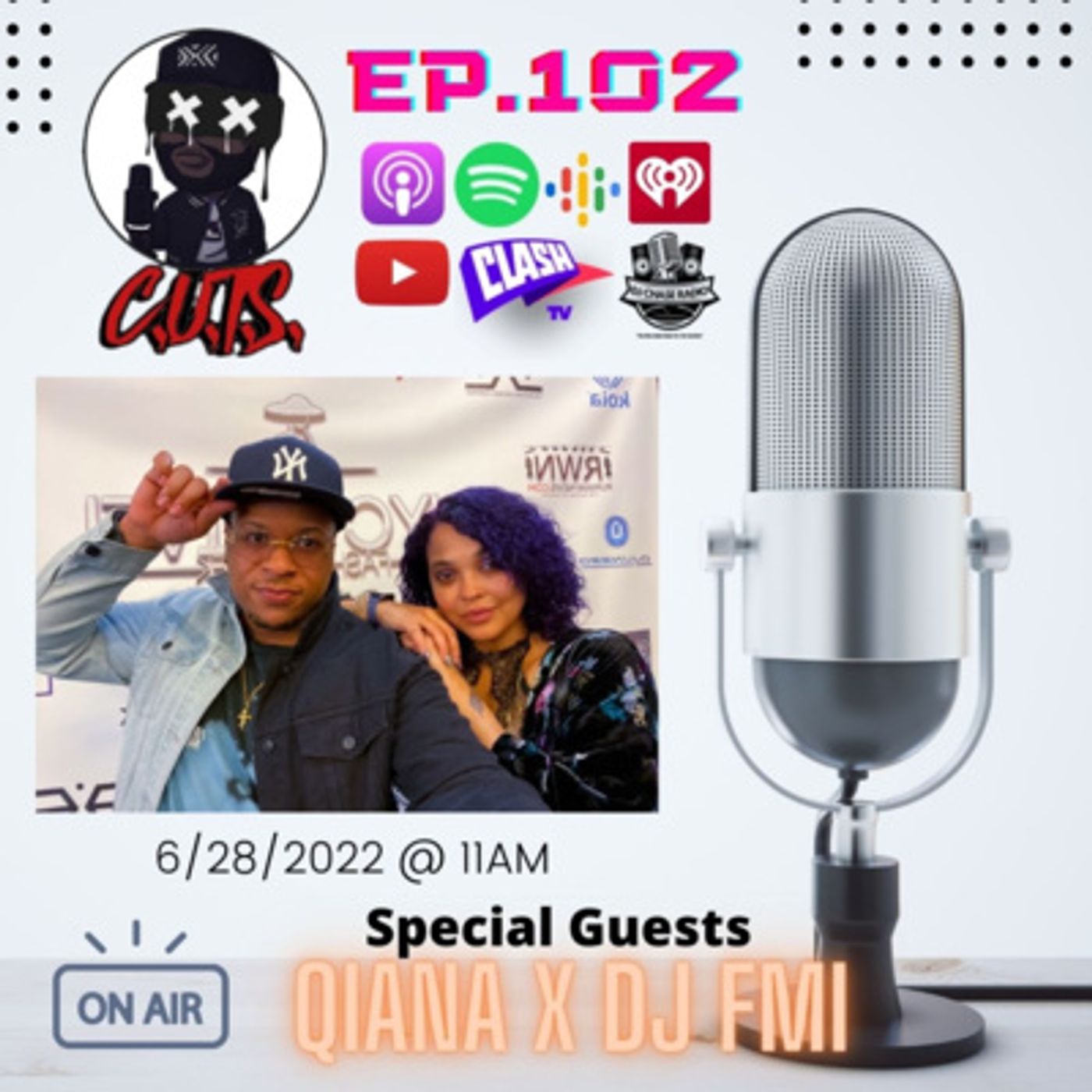 Season 5, EPISODE 102 - WHAT IN THE VPR RADIO FOR 2022?!!! - Qiana Williams and DJ FMI Interview episode artwork