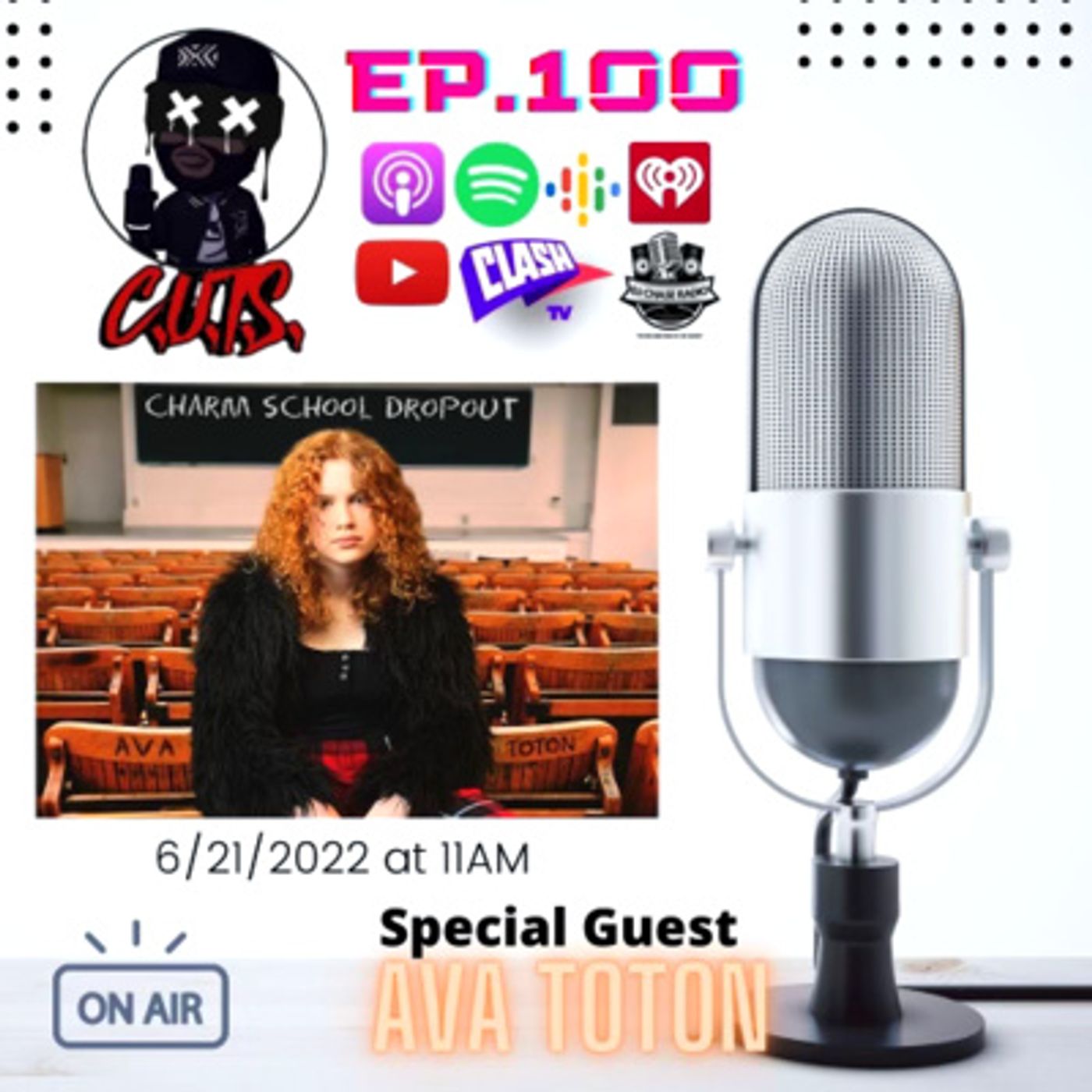 Season 5, Episode 100: ONLY at 13 Years Old, and Making a HIT Song?!!!!! - Ava Toton Interview episode artwork