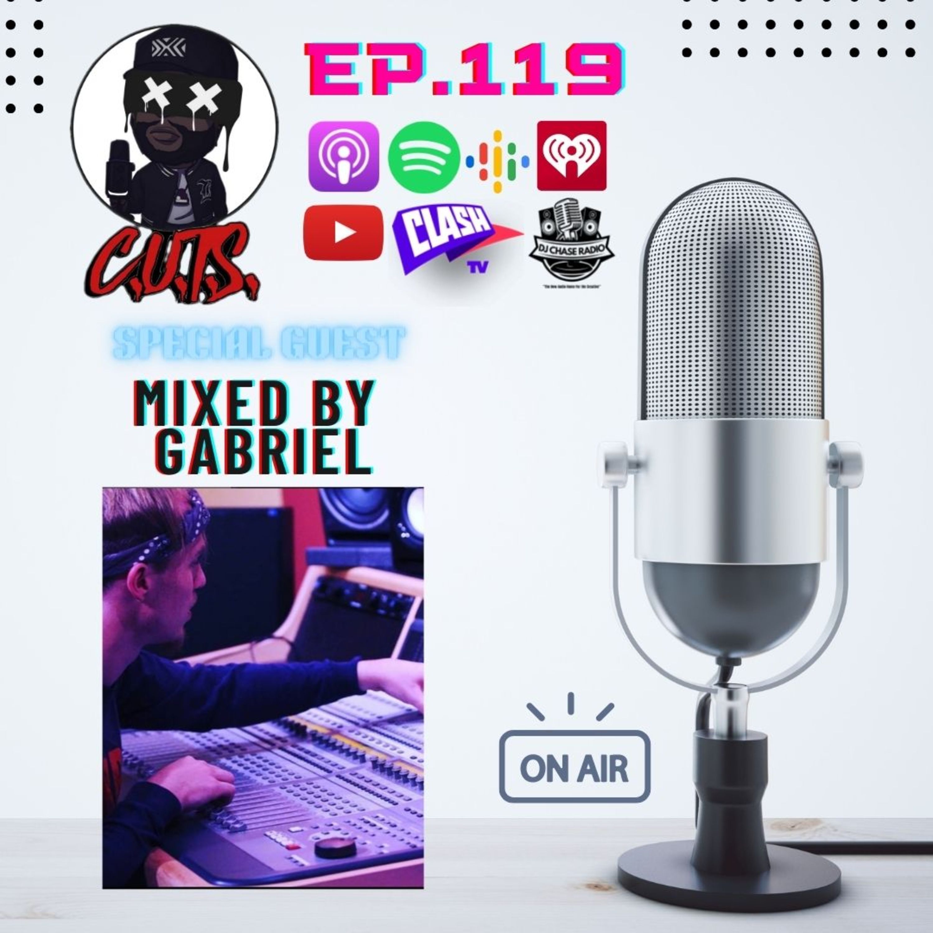 Season 6, Episode 119: Mixed By Gabriel Interview episode artwork
