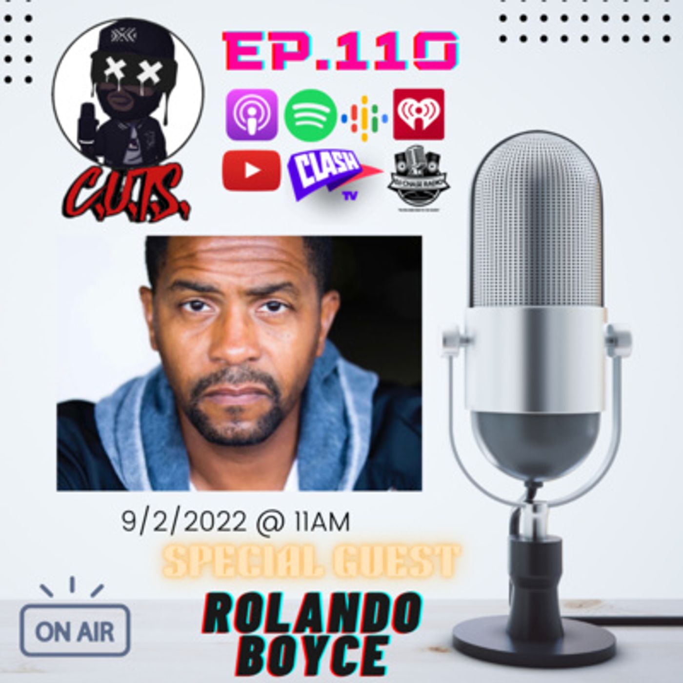 Season 5, EPISODE 110 - ROLANDO BOYCE Interview episode artwork