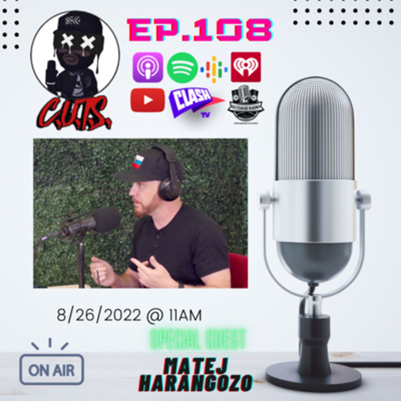 Season 5, Episode 108 - Matej Harangozo Interview episode artwork