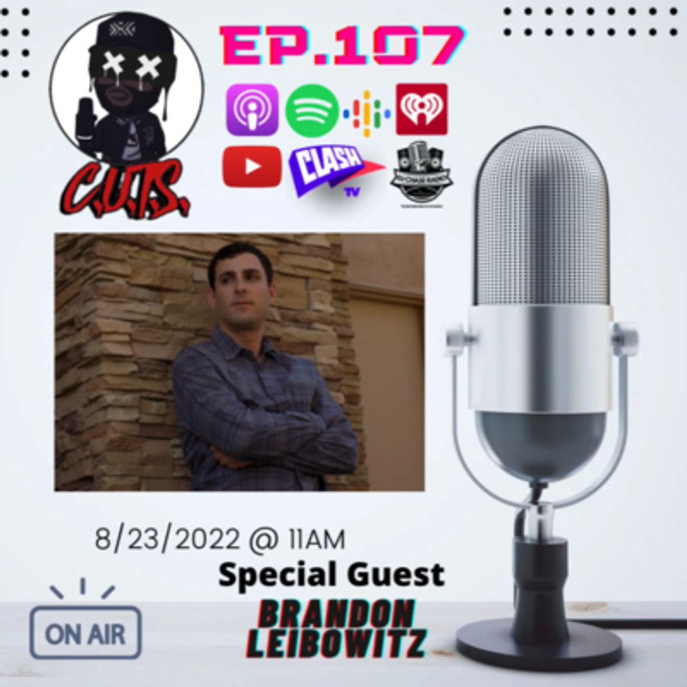 Ep 107 - Brandon Leibowitz Interview; SEO Analyst/Digital Marketer episode artwork