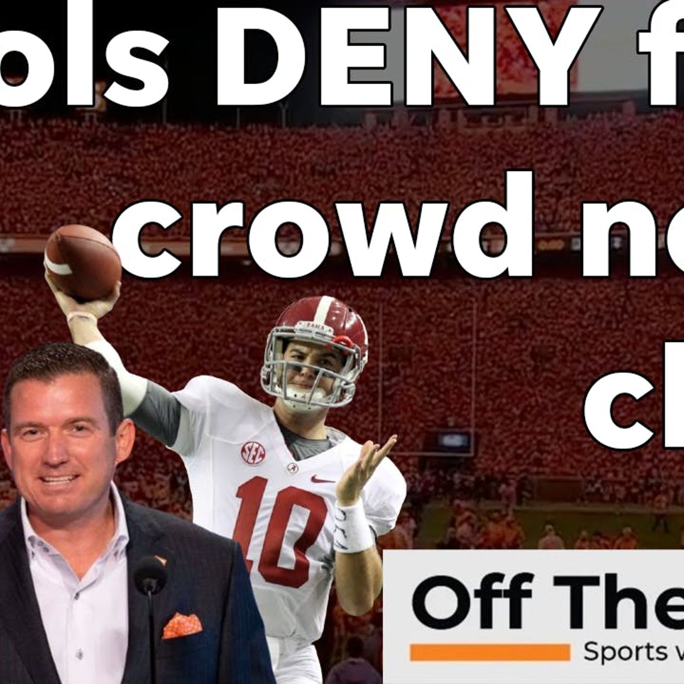 Bama radio broadcaster, former Tide QB accuse Vols of PUMPING fake crowd noise into Neyland