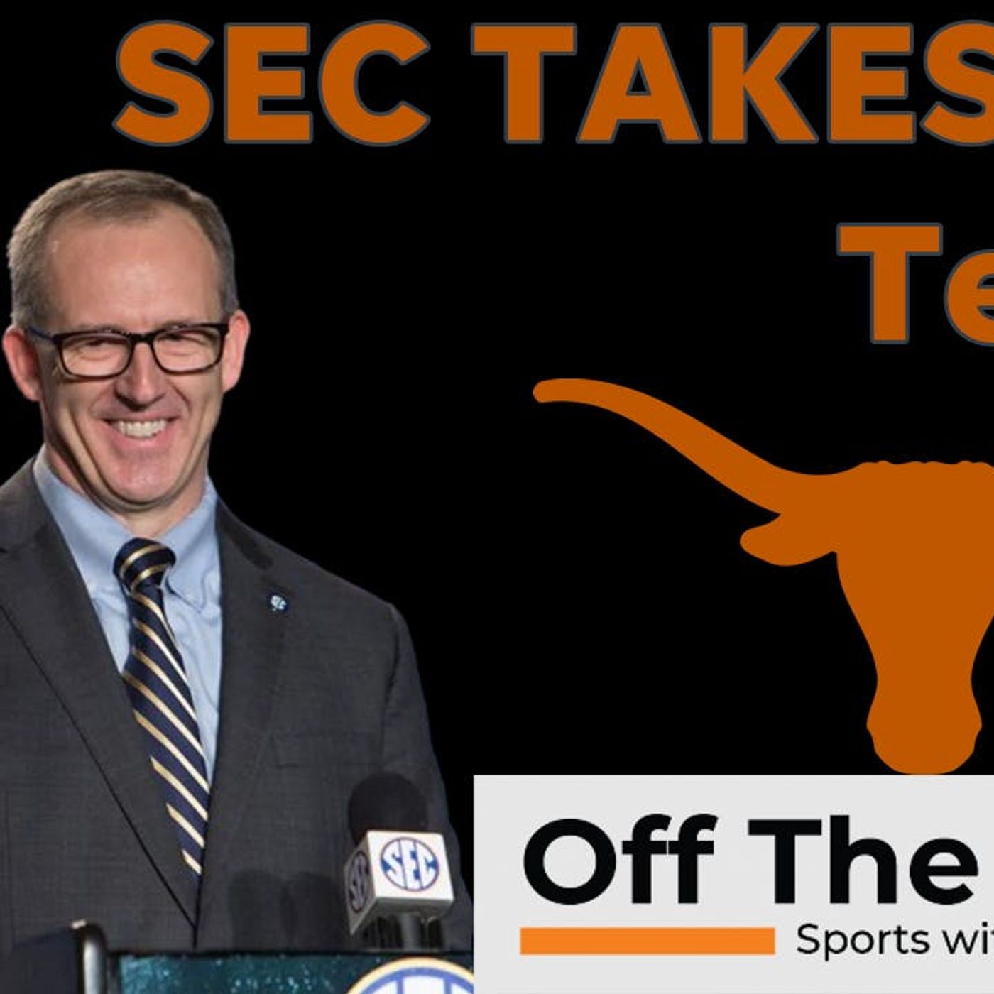 SEC STANDS UP to Texas over Horns Down, UT logo