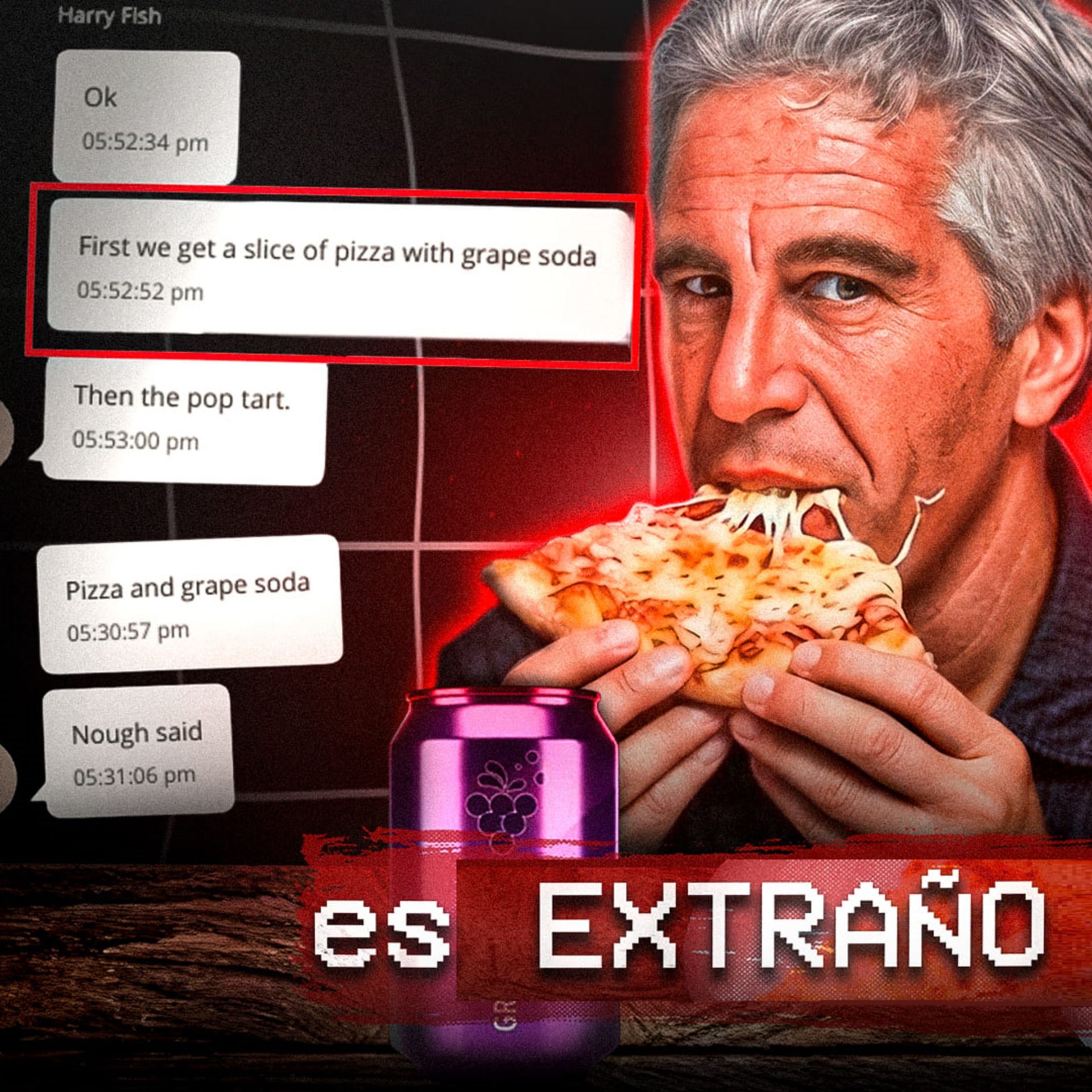 ¿Solo PIZZA…o algo más? Las frases raras dentro de los Archivos Epstein
