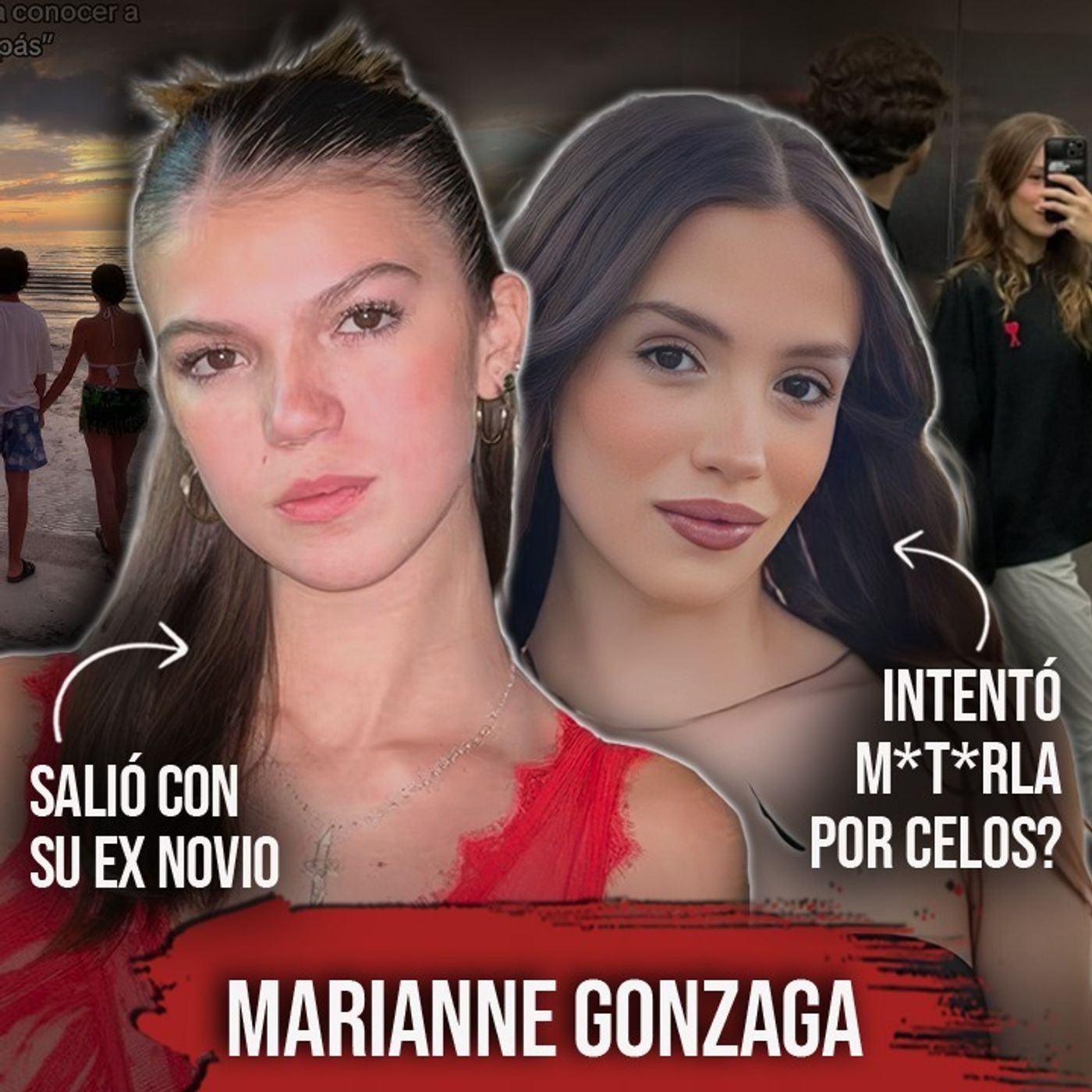 INFLUENCER mexicana dejó al borde la MUERTE a novia de su expareja..Caso Marianne Gonzaga