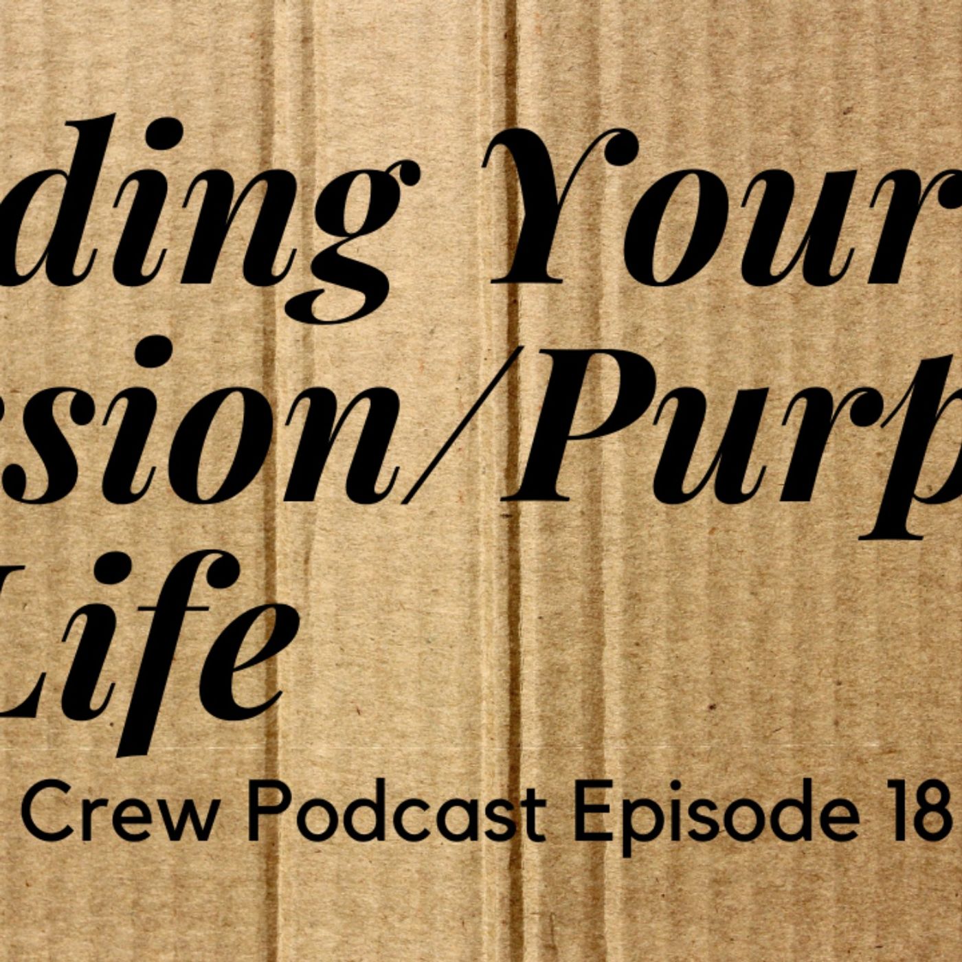 How To Find Your Purpose/Passion In Life No Sleep Crew Podcast Episode 18