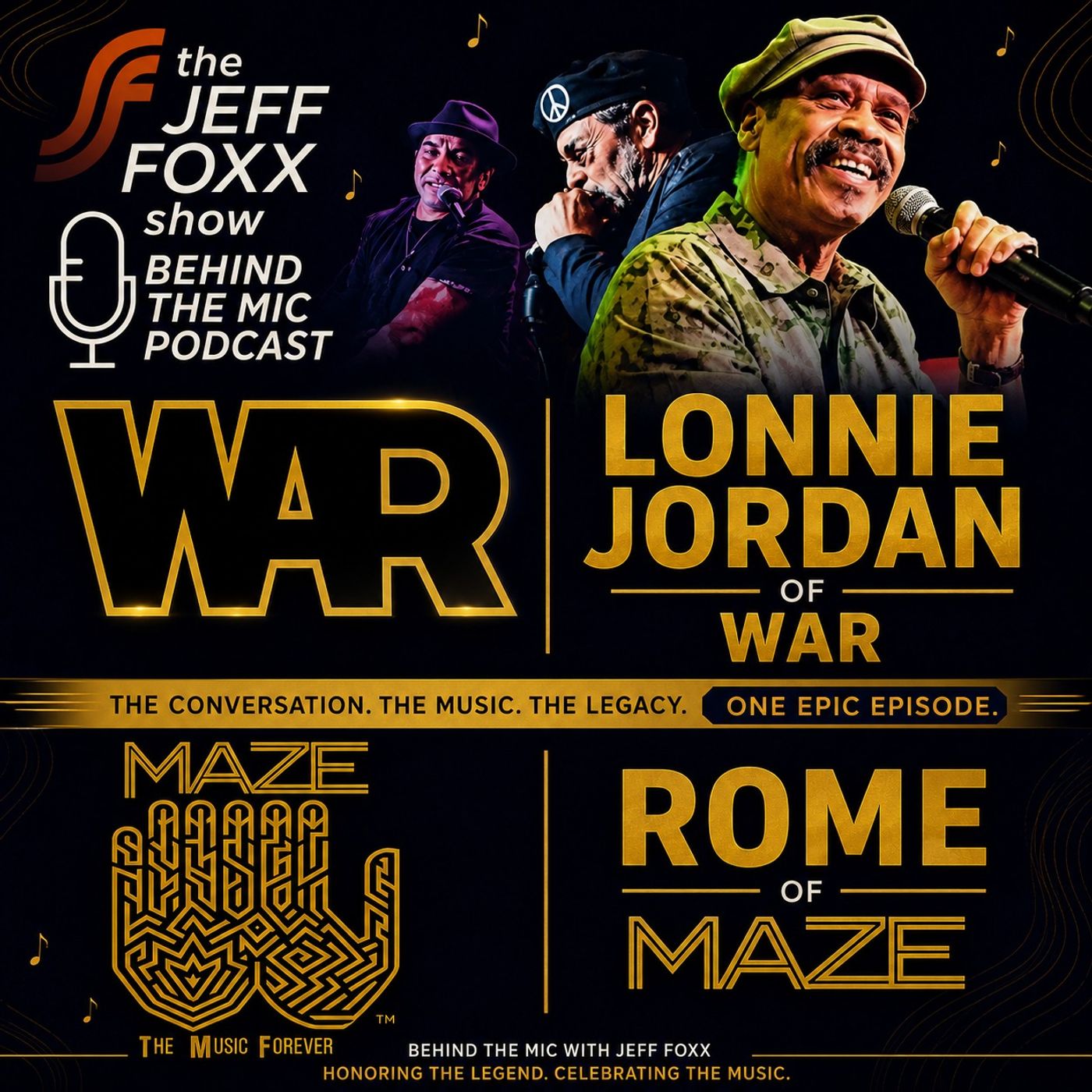 Black Music Month Spotlights: War and Maze episode artwork