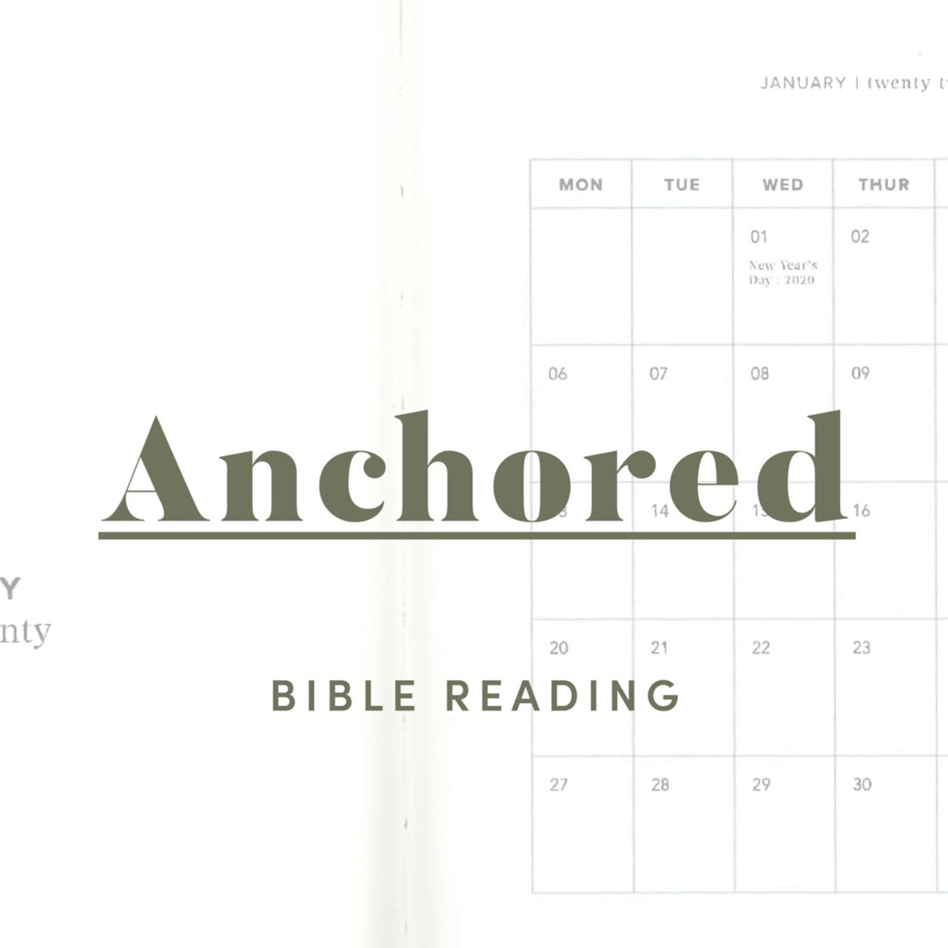 Anchored 7: Bible Reading 2