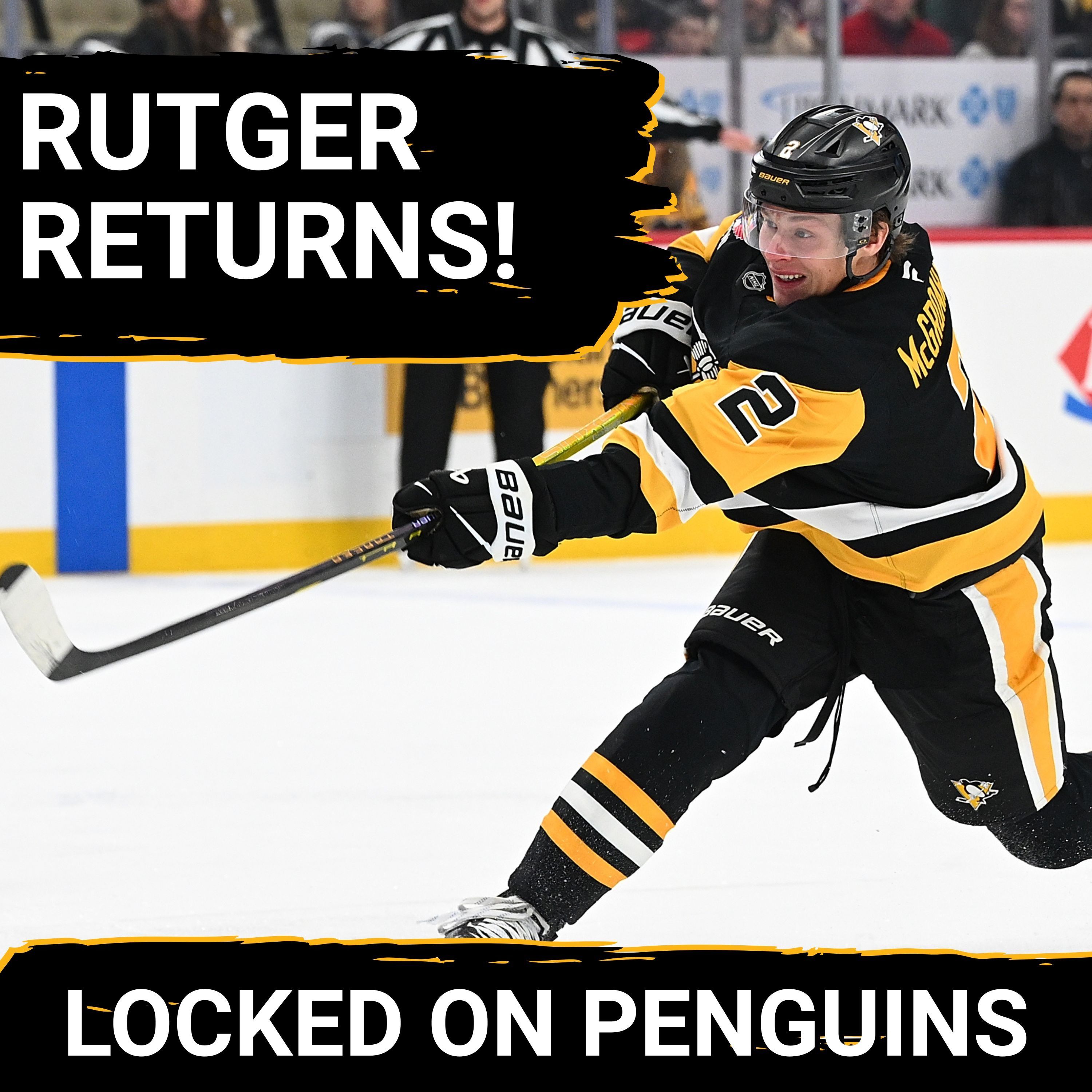 Penguins get Rutger McGroarty back ahead of CRUCIAL 5-game stretch!