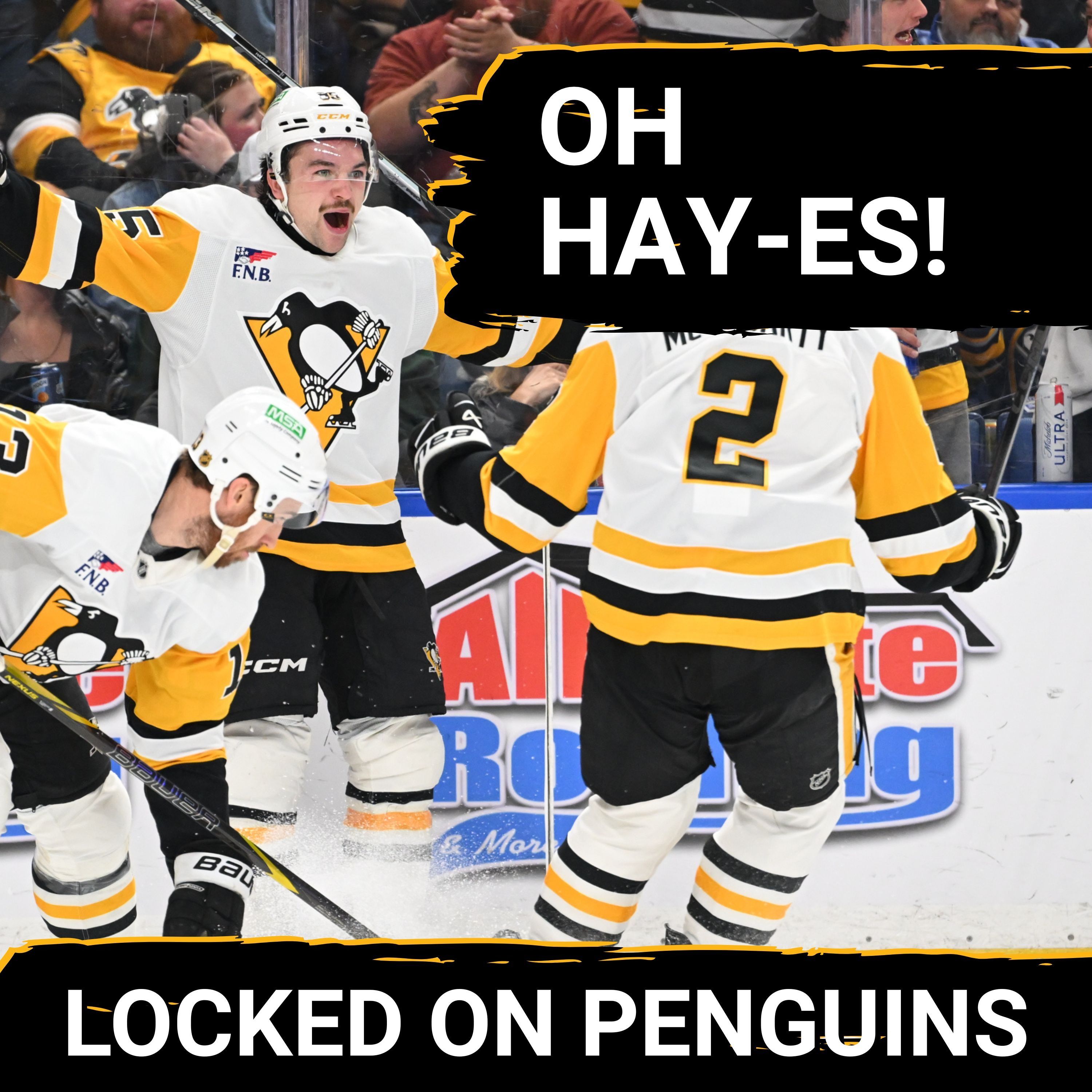 Avery Hayes DAZZLES in his NHL debut as the Penguins pick up a HUGE win!