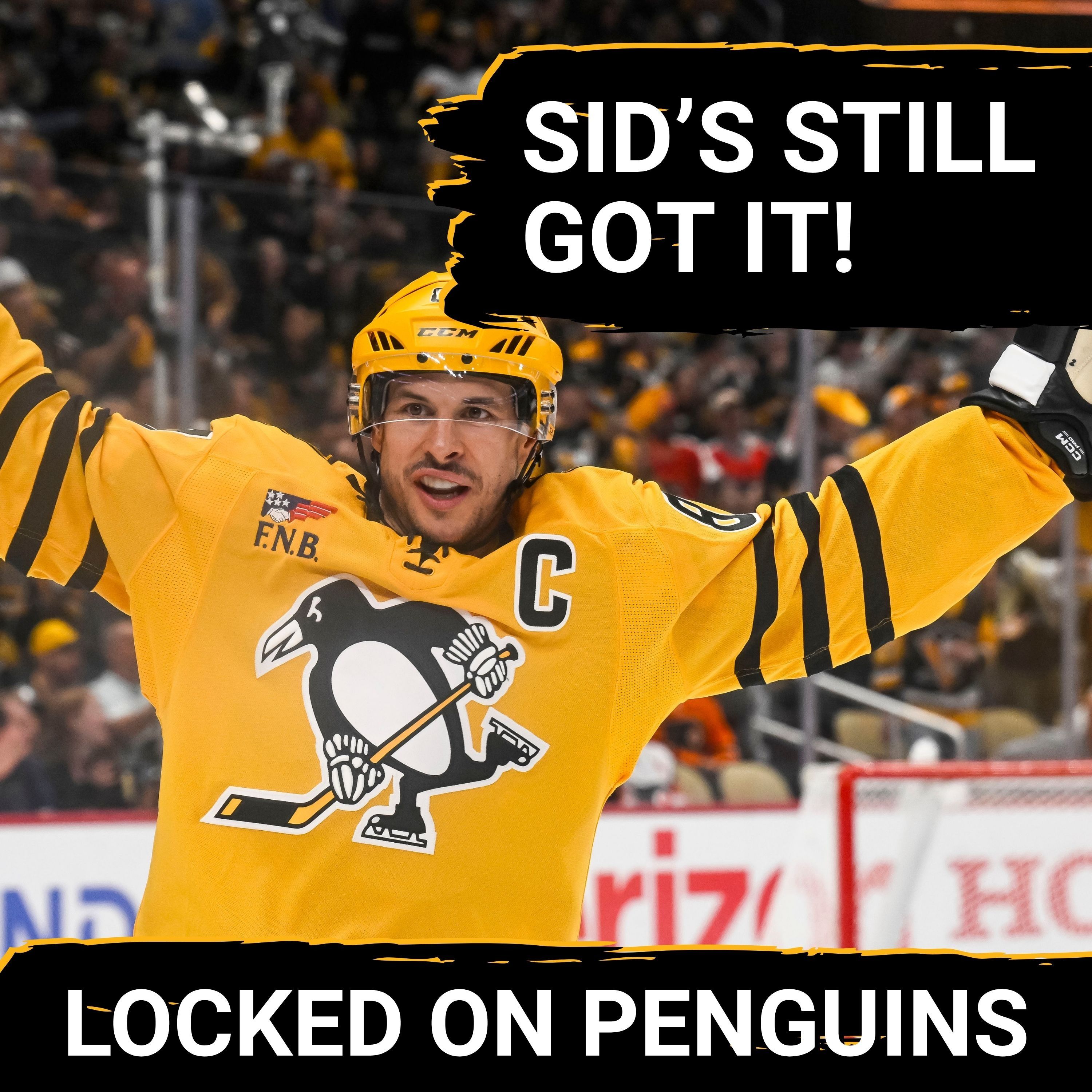 Penguins captain Sidney Crosby remains GREAT episode artwork