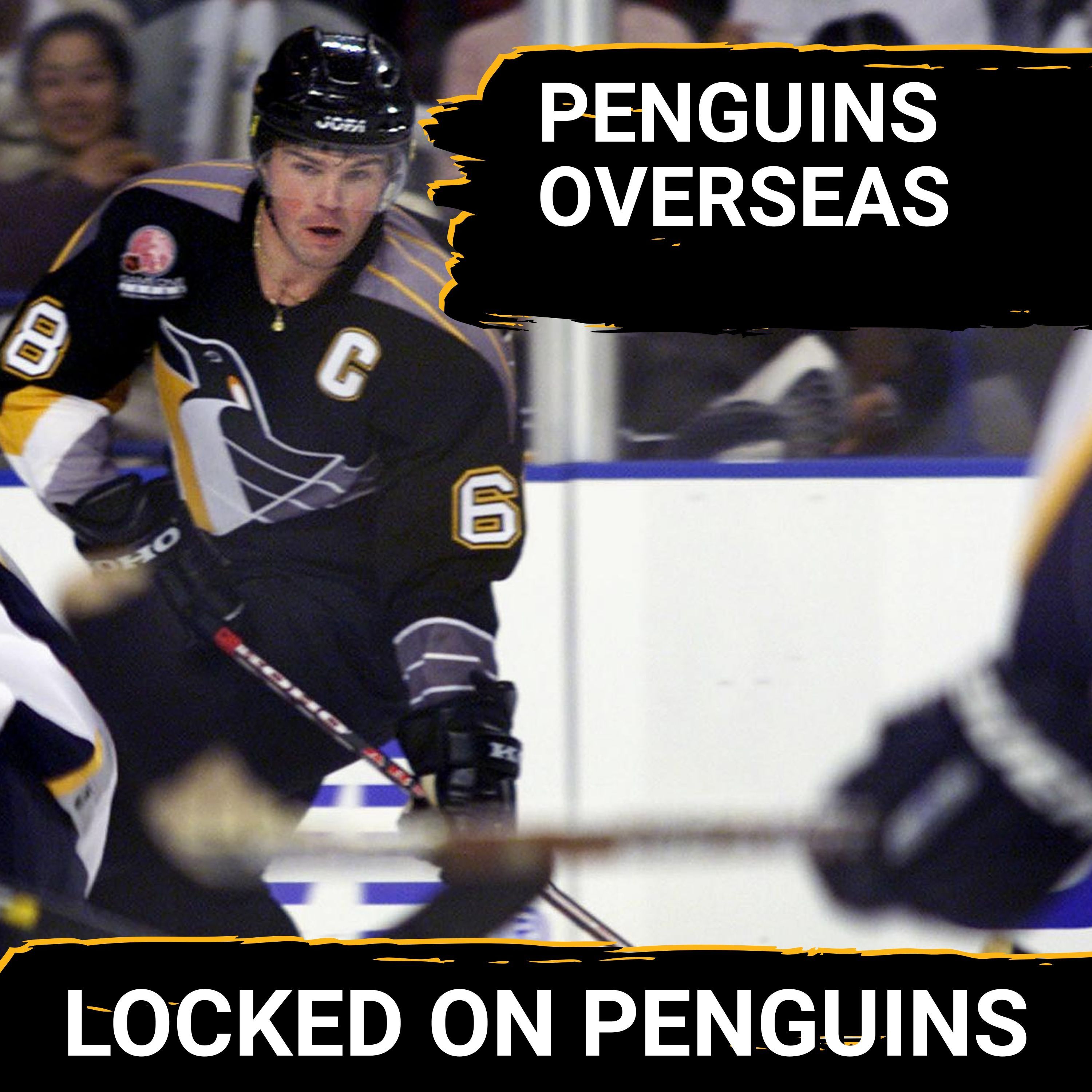 The Penguins have arrived in Sweden and are practicing...shootouts!