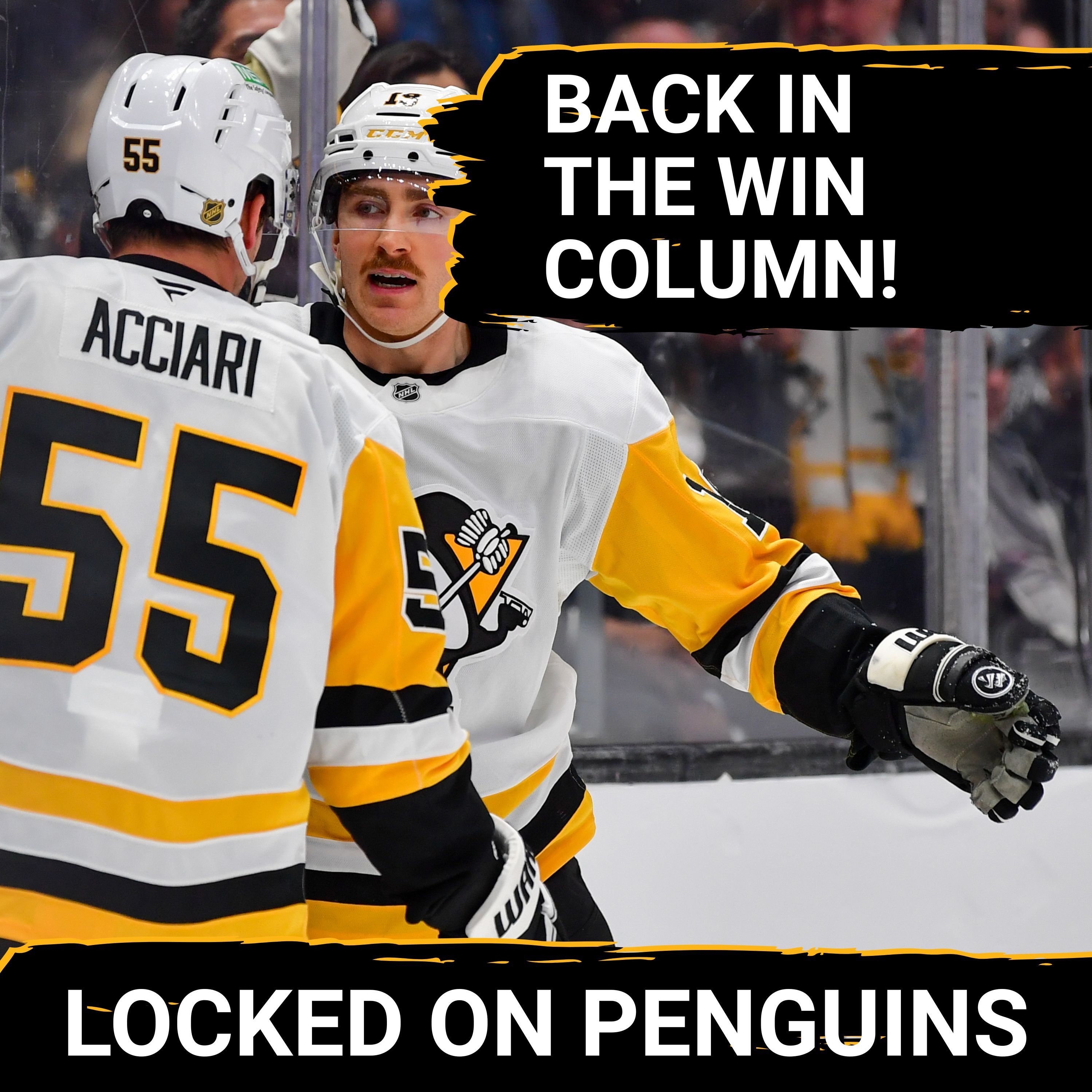 The Penguins get BACK in the win column against the Kings!